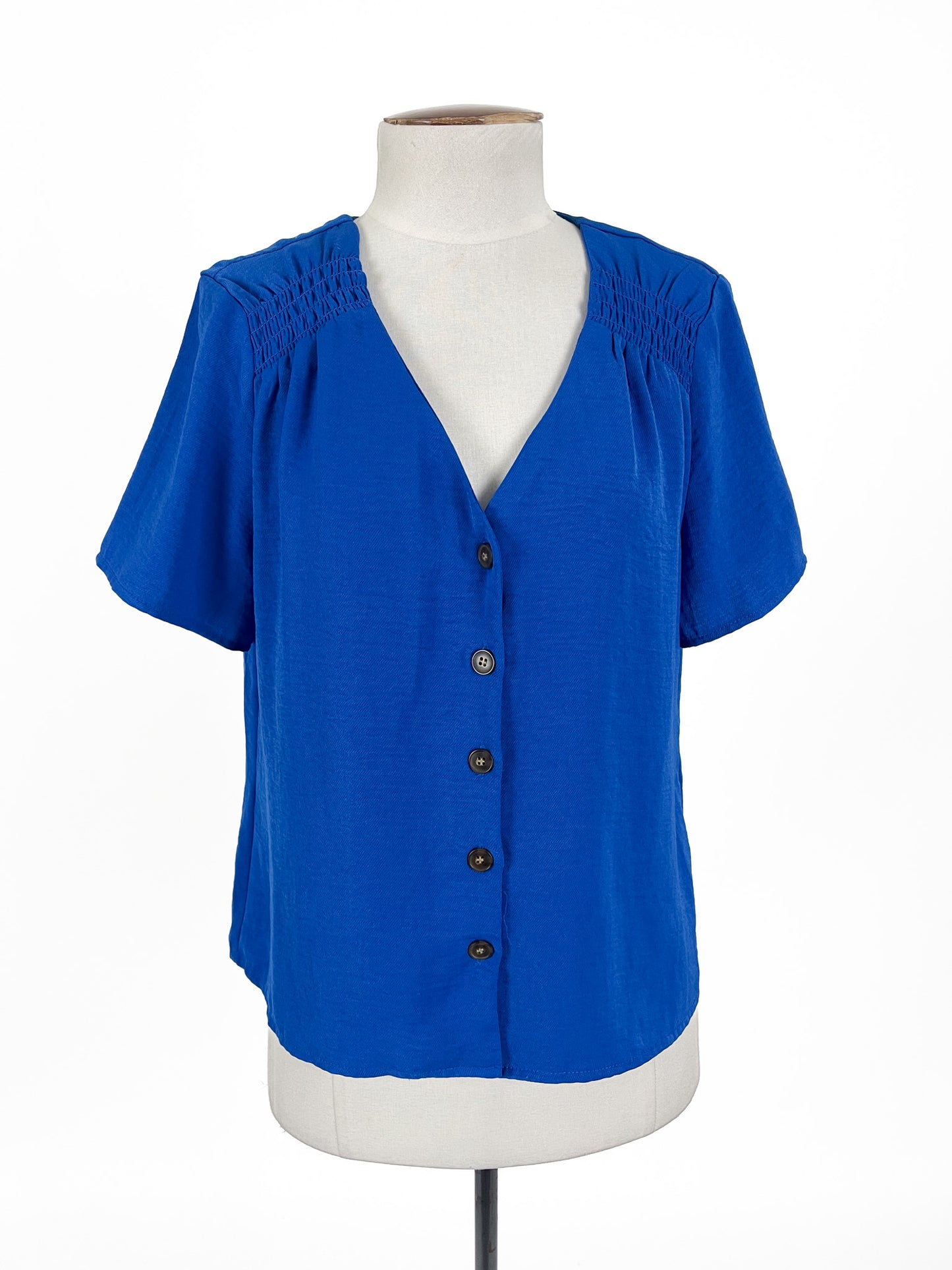 Dotti - Blue Top (Size 10)