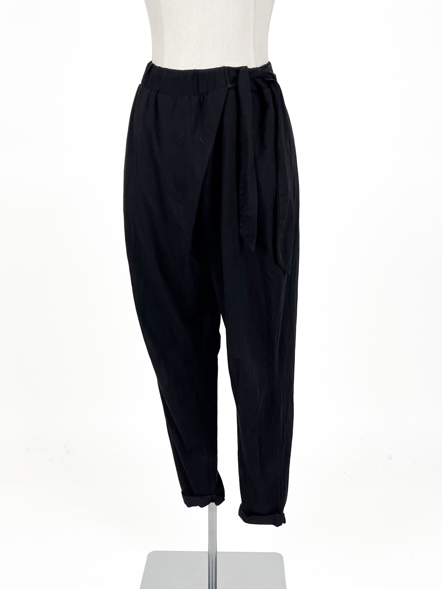 Ketz-ke | Black Casual Pants | Size 8