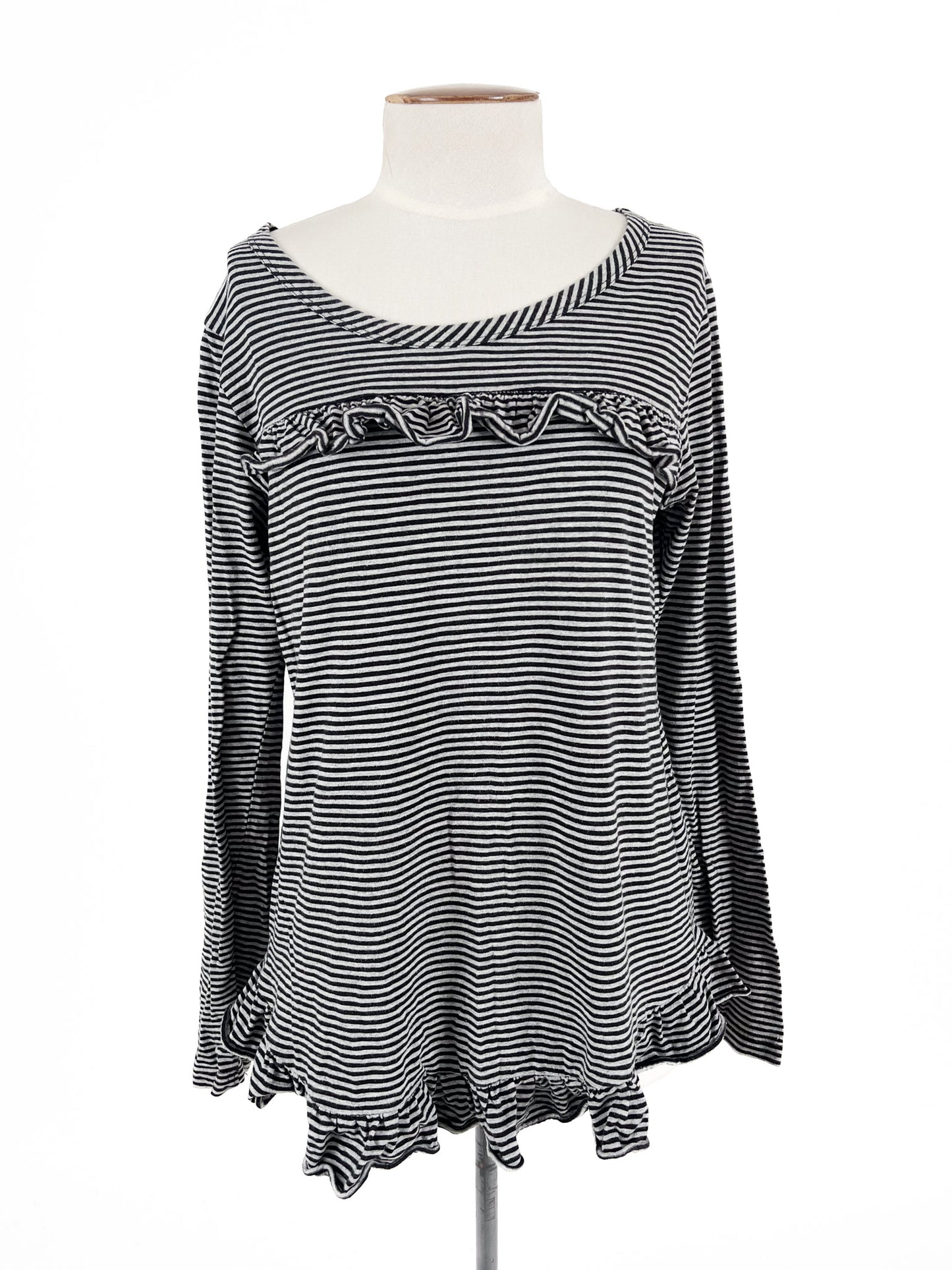 five each | Grey Casual Top | Size XS