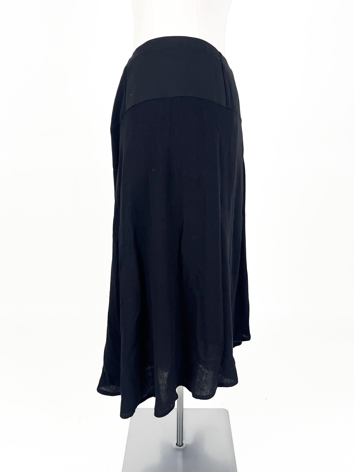 Verge | Black Casual Skirt | Size 16