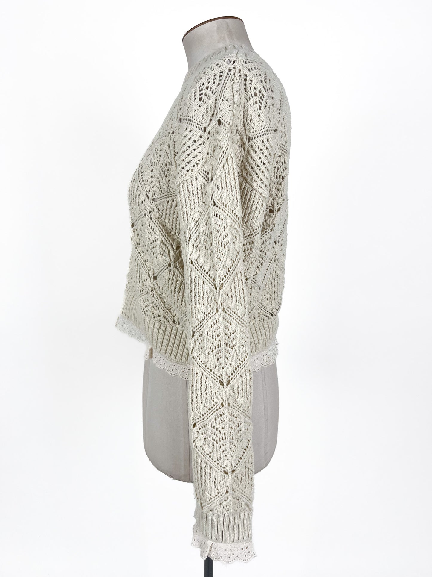 Zara | Beige Casual Jumper | Size L