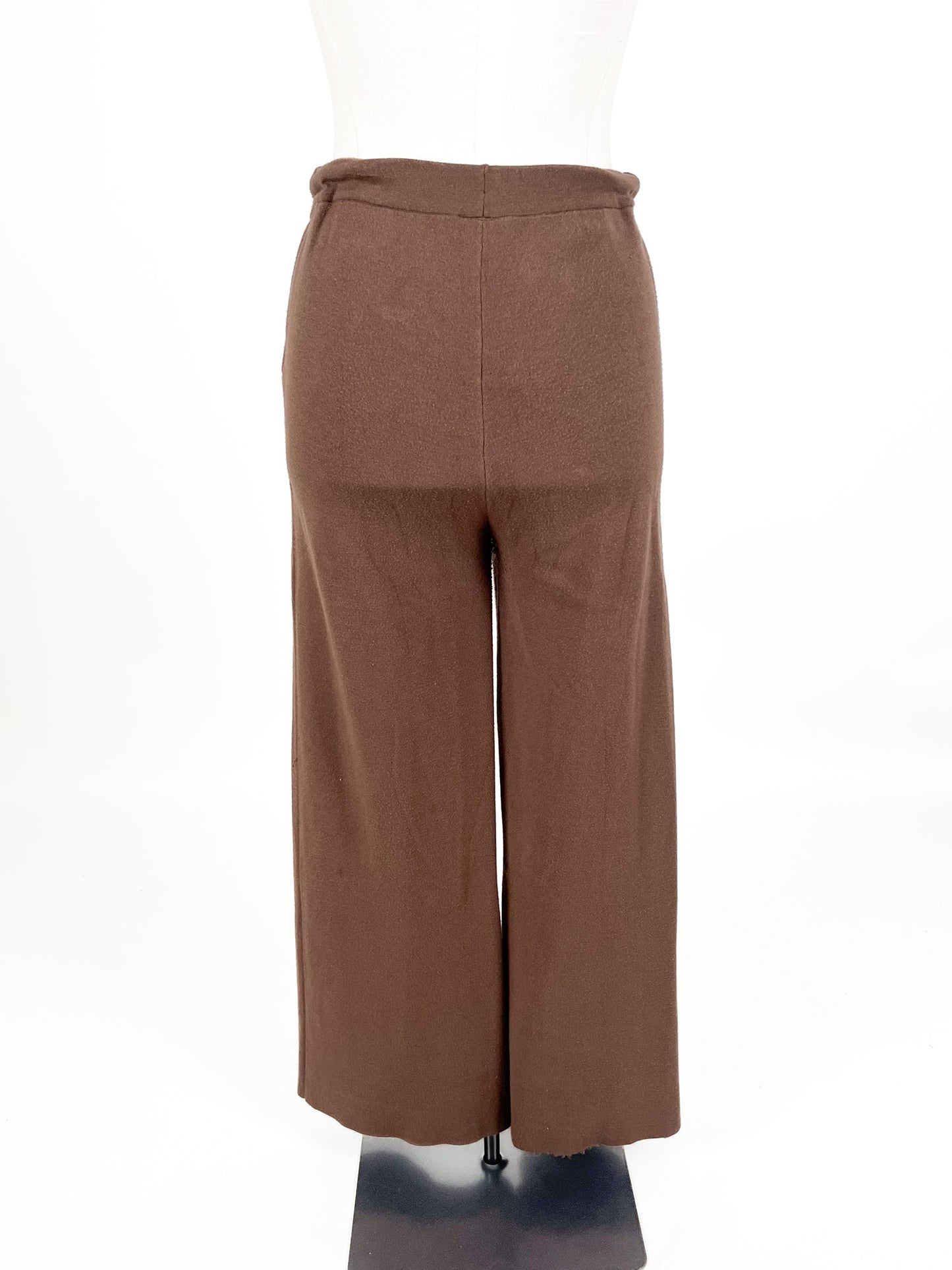 Seed Heritage | Brown Stretchy Wide leg Pants | Size M