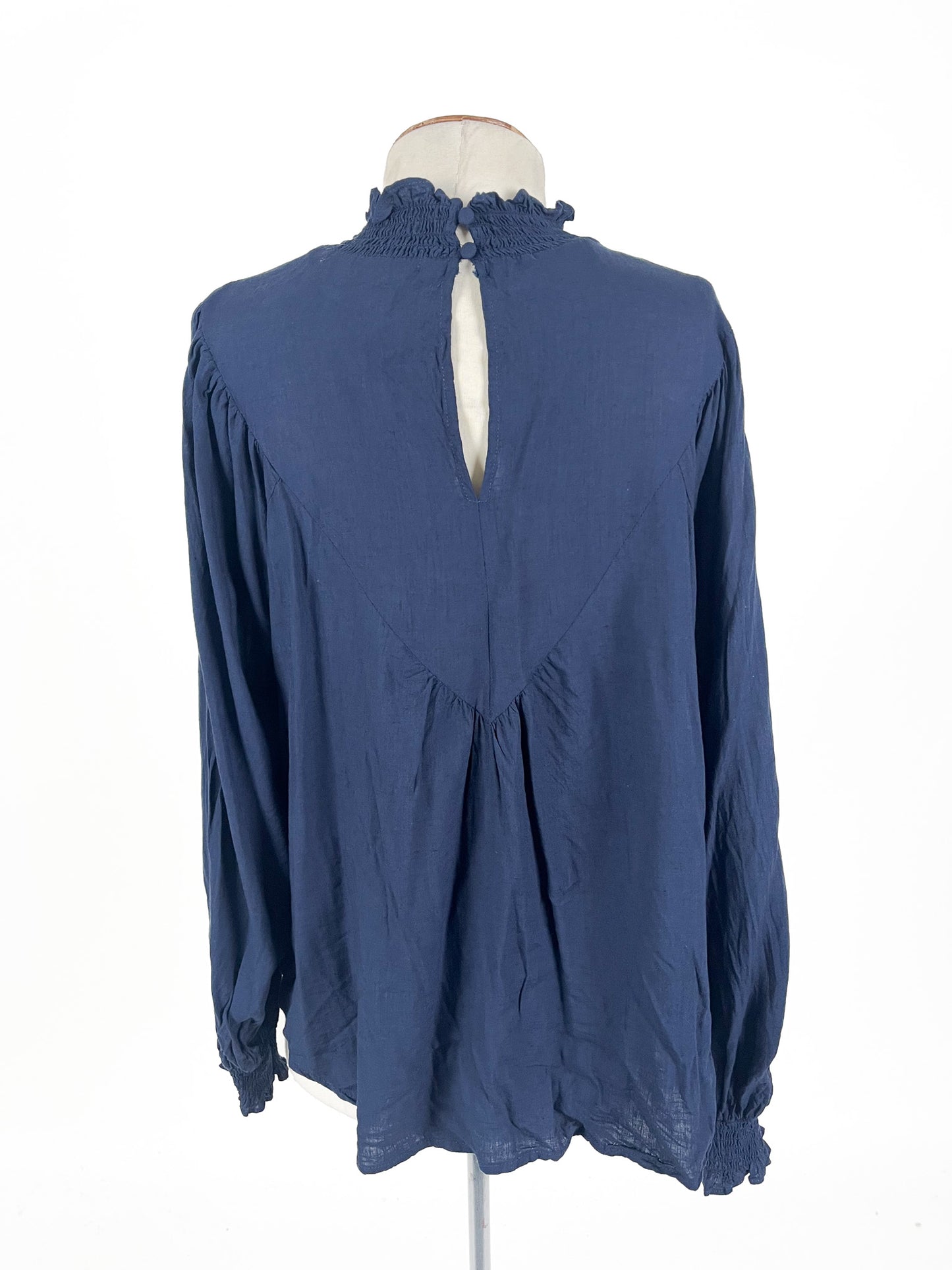 Sunny Girl - Navy Blouse (Size 10)