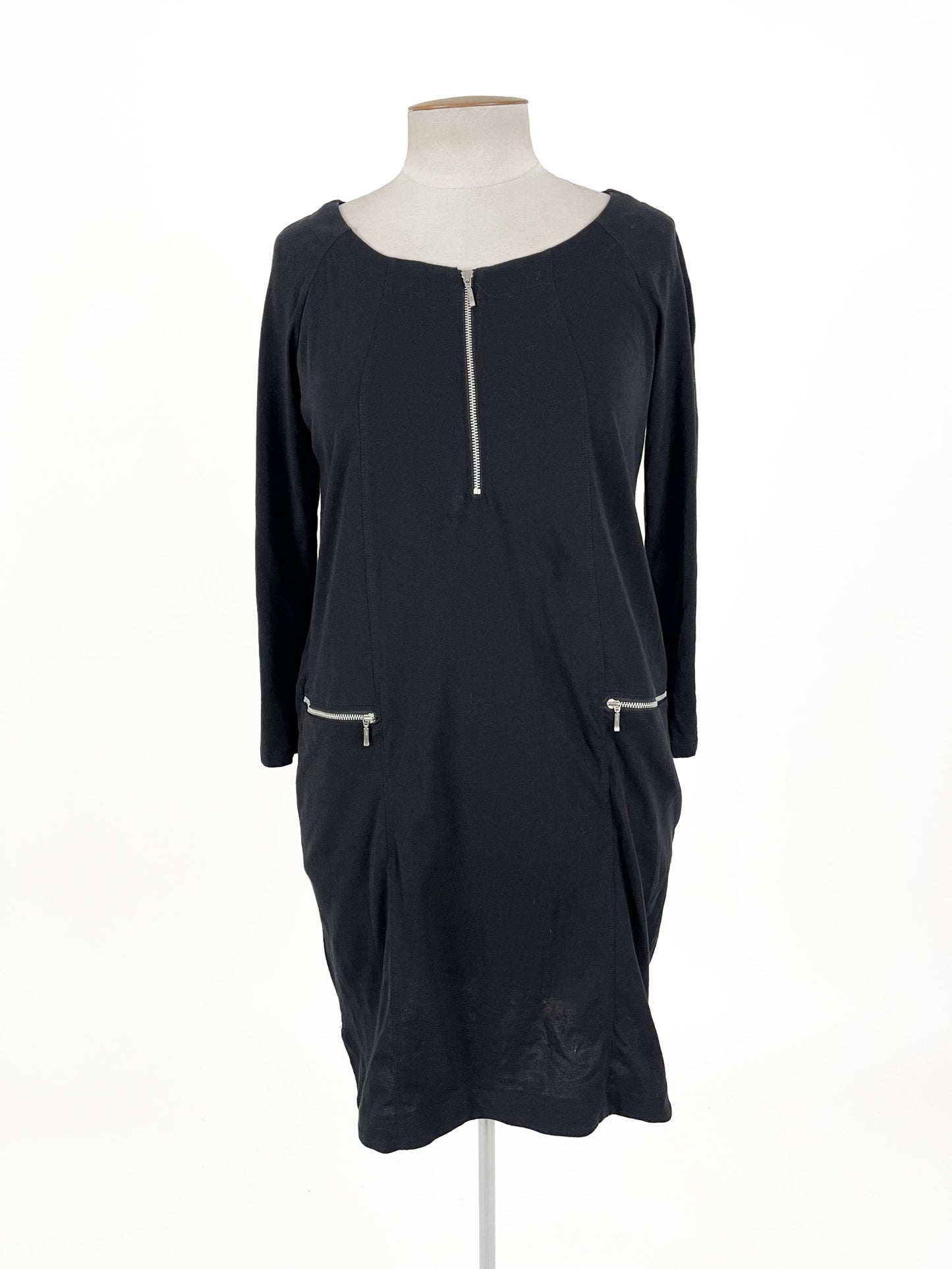 Trenery - Black Mini Dress (Size M)