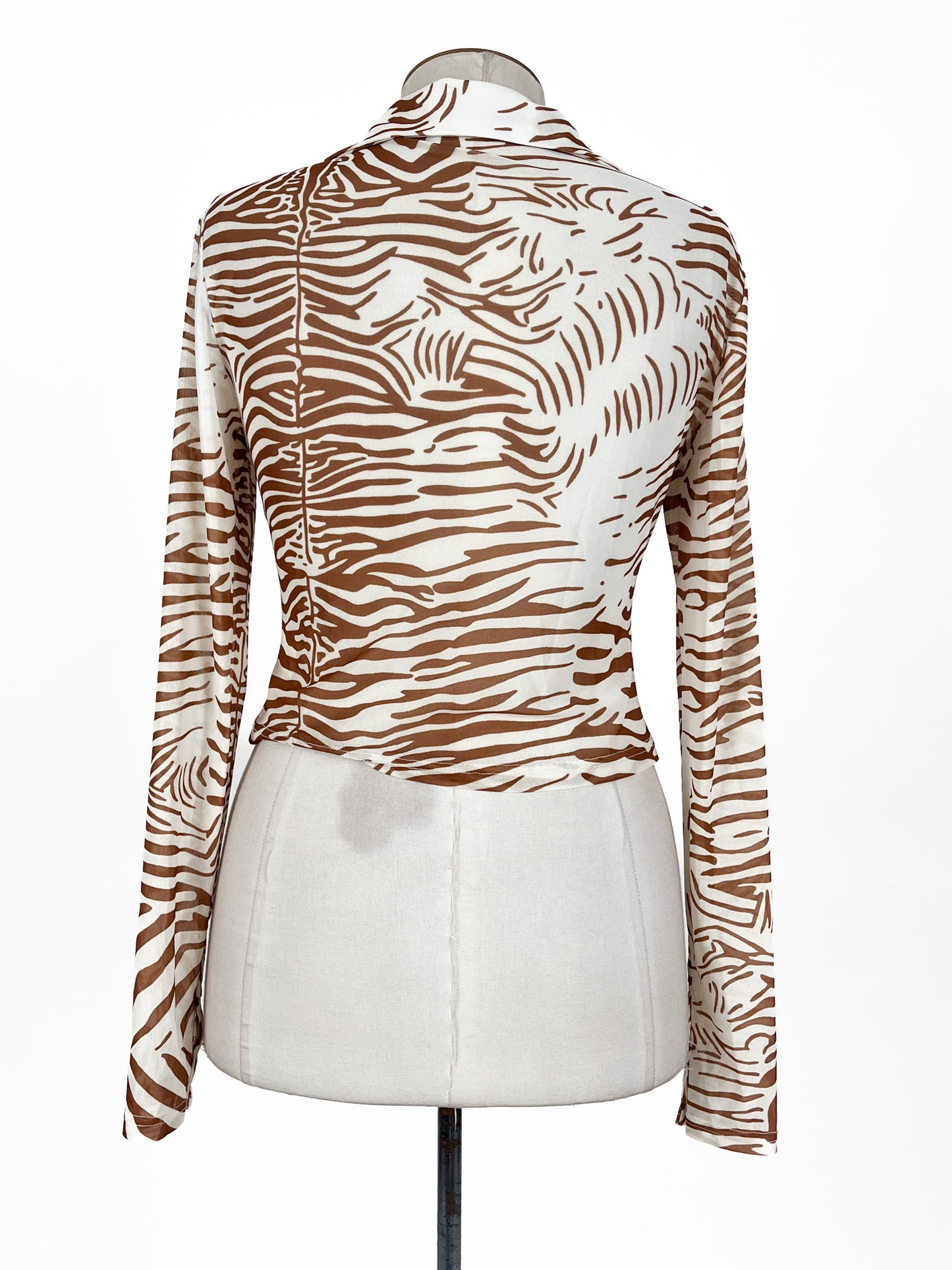 Lioness | Brown Casual Top | Size L