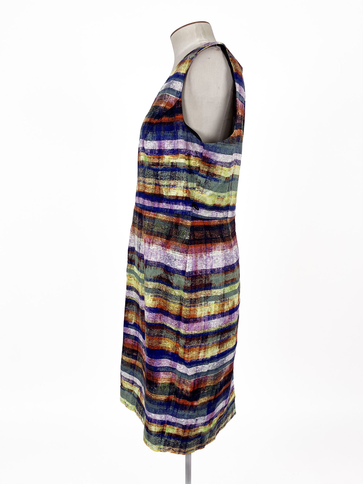 Jacqui.E | Multicoloured Workwear Dress | Size 16
