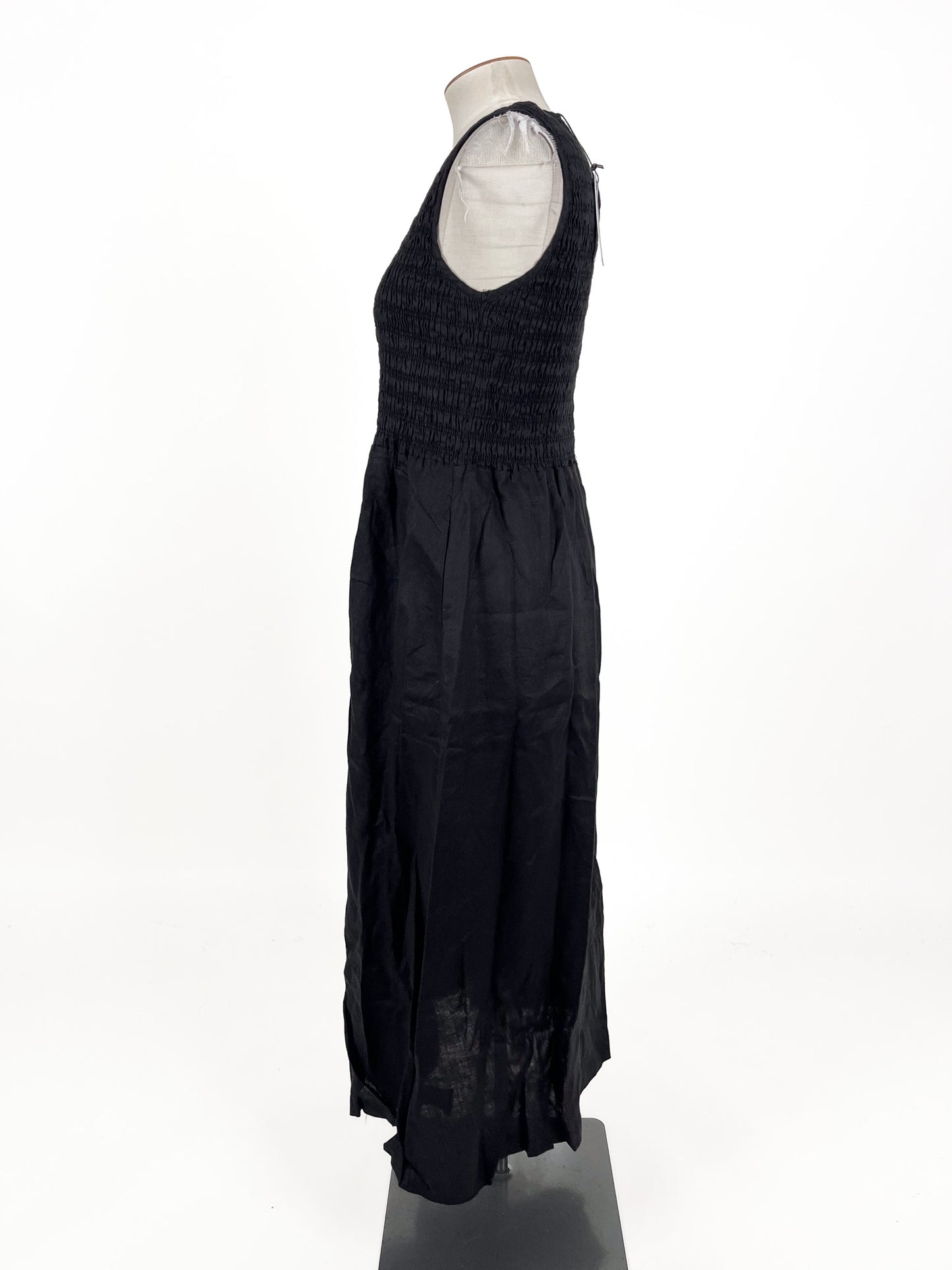 RE:UNION Label - Black Midi Dress (Size 12)