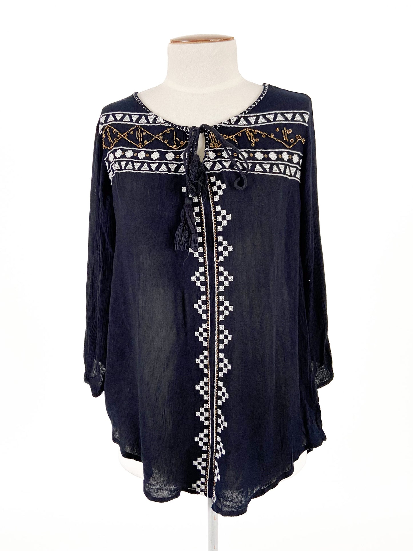 Just Jeans | Multicoloured Casual Top | Size 10