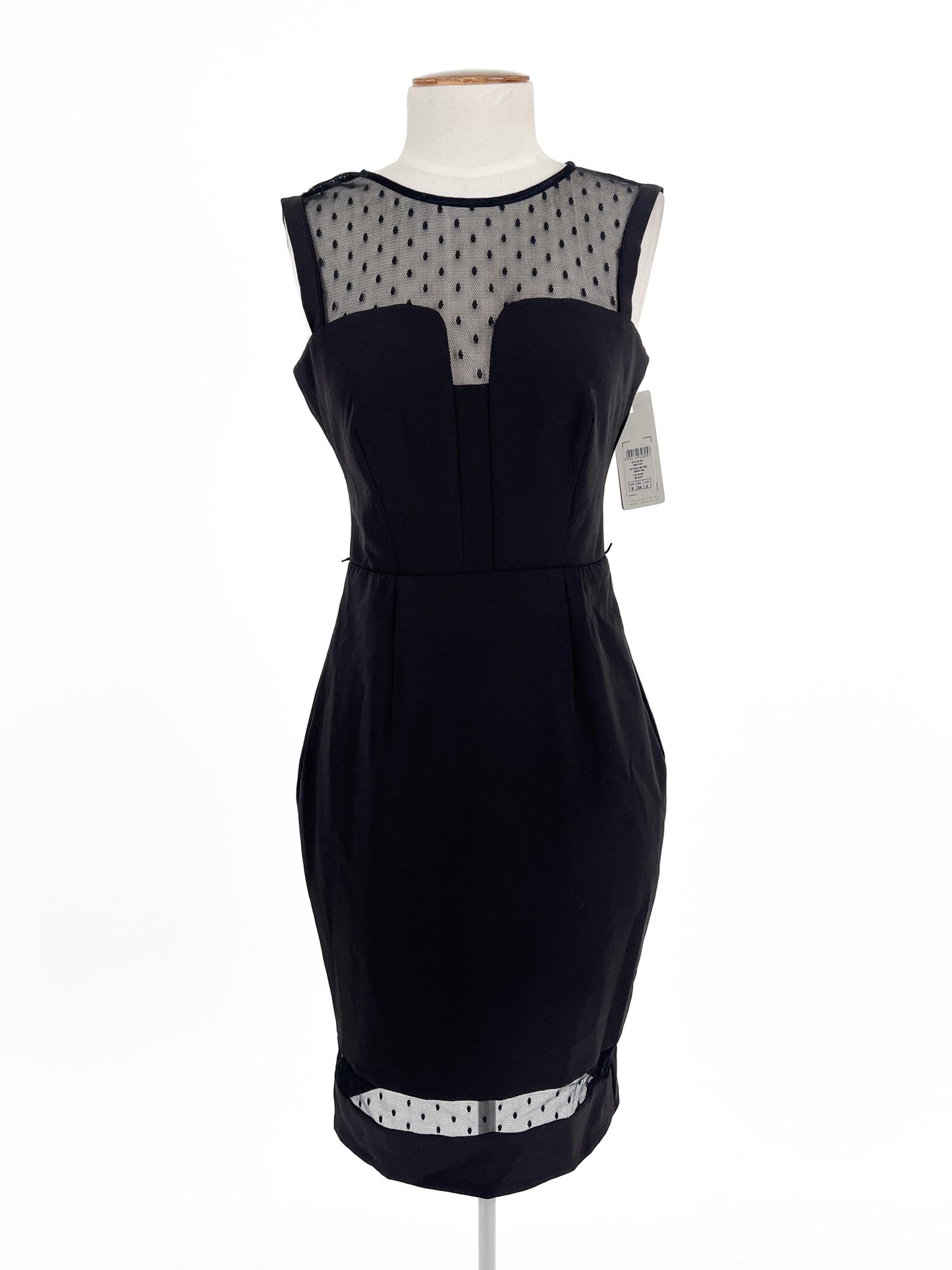 Lipsy London | Black Cocktail Dress | Size 8