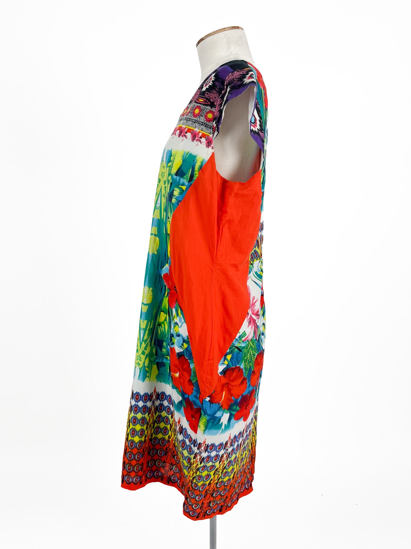 Orientique | Multicoloured Casual Dress | Size 12
