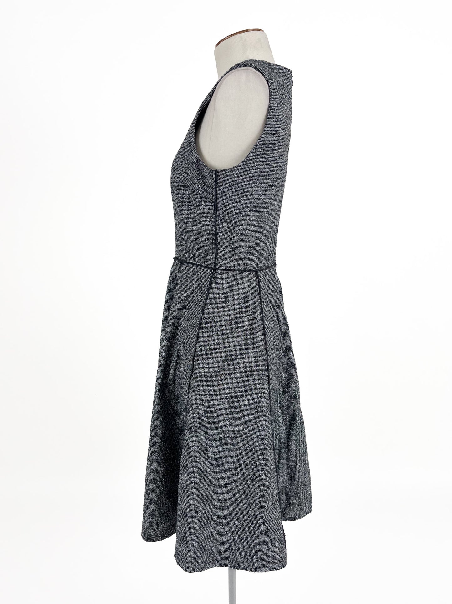 H&M | Grey Workwear Dress | Size 6