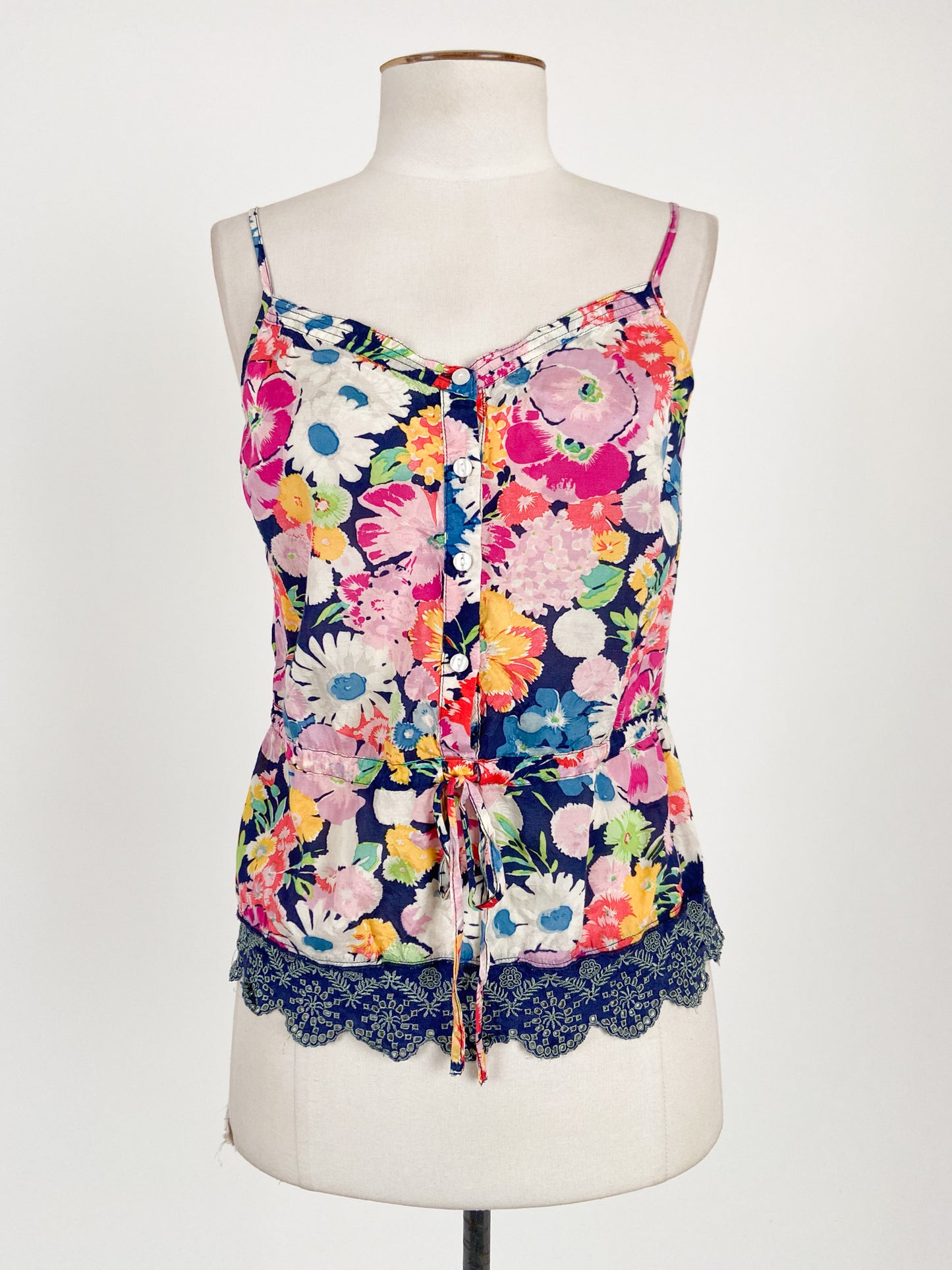 Just Jeans | Multicoloured Casual Top | Size 8