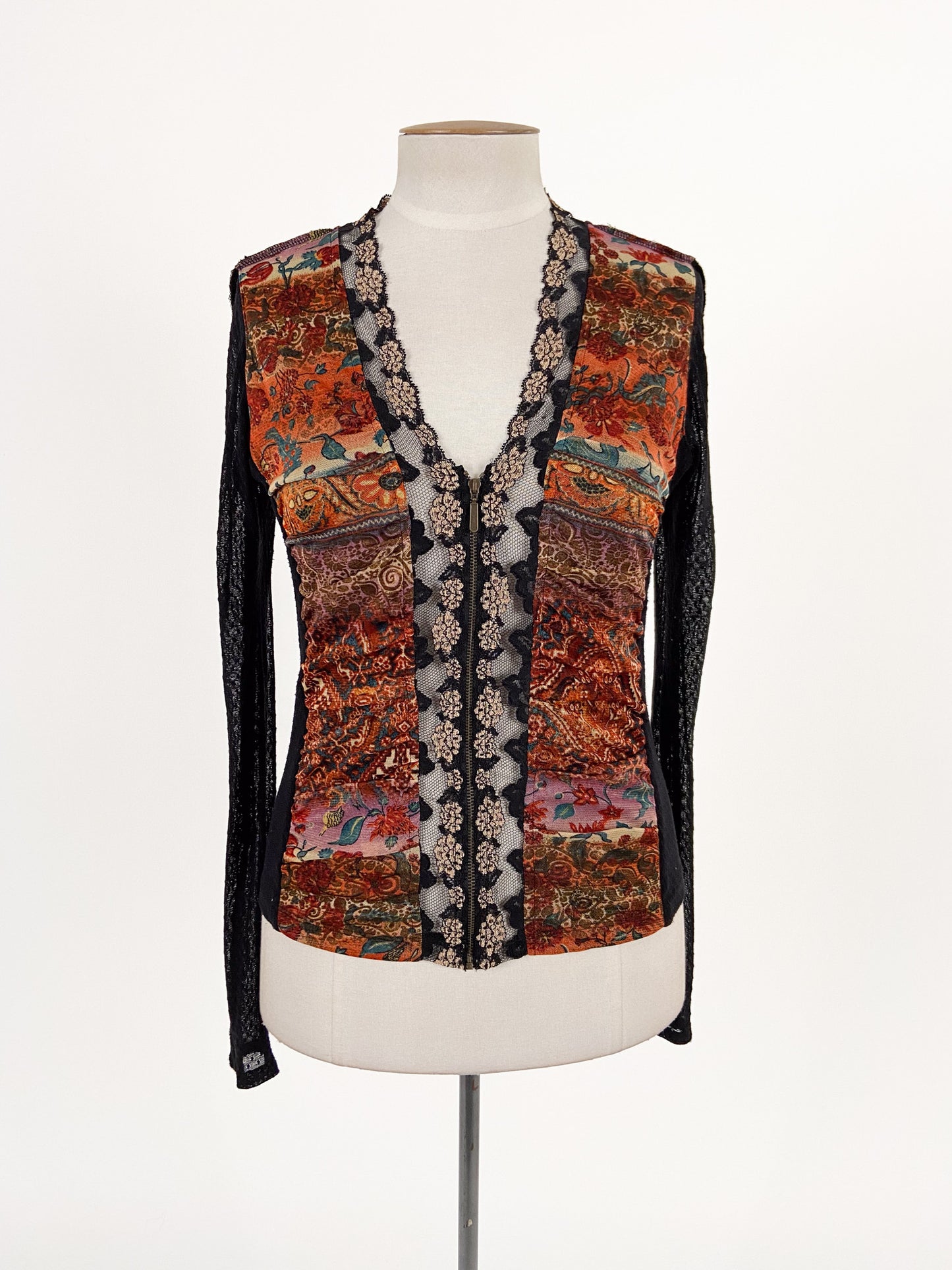 Art + Tease | Multicoloured Casual Top | Size 14