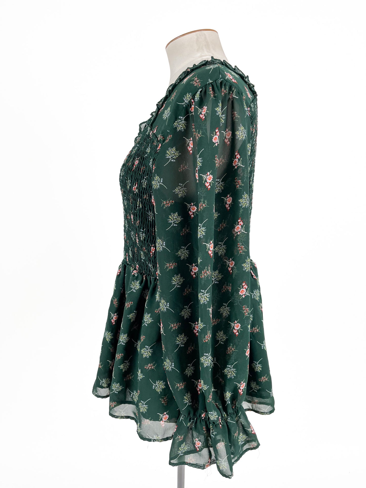 Coco & Belle | Green Casual Top | Size L