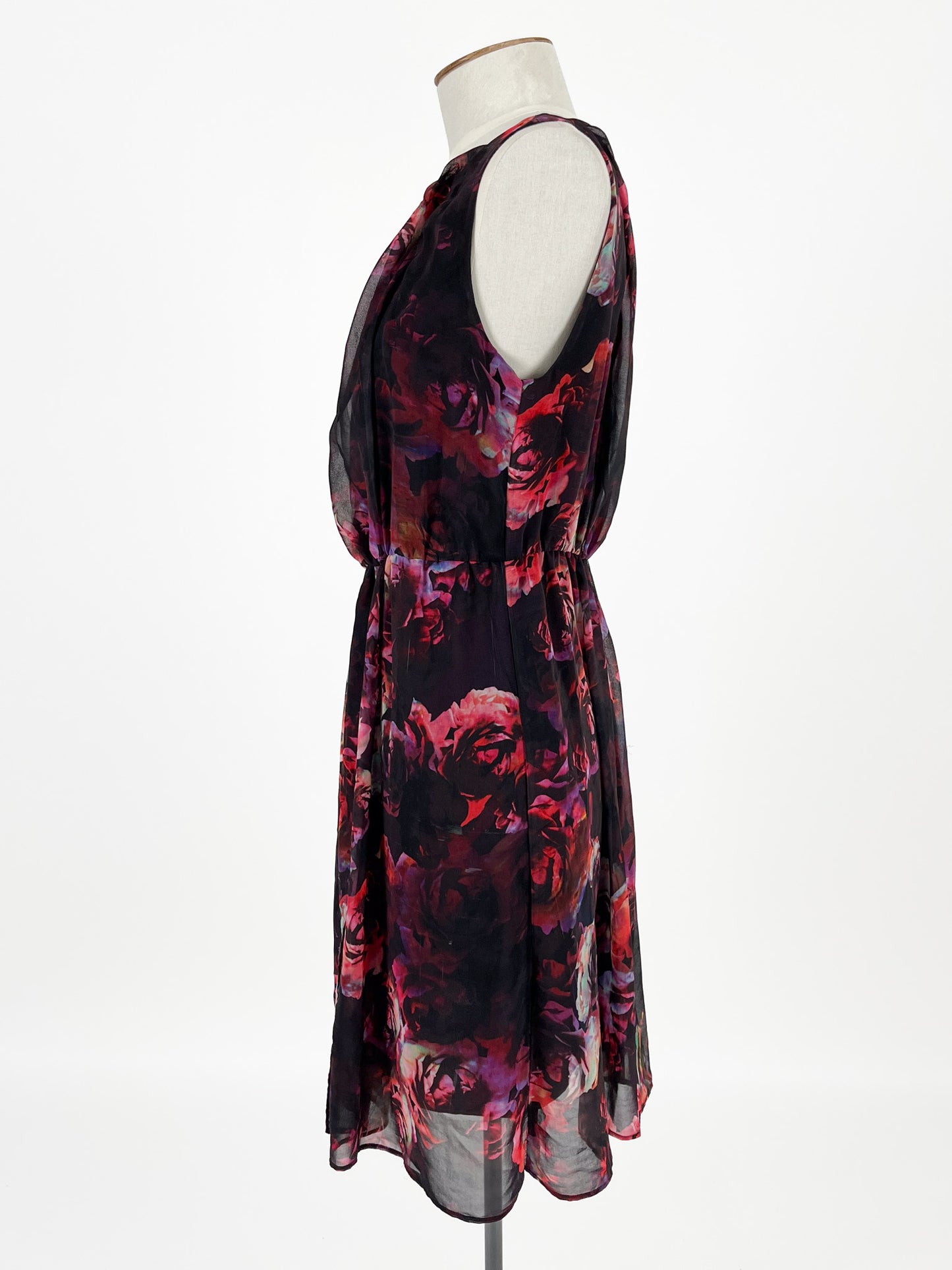 Portmans | Multicoloured Workwear Dress | Size 10