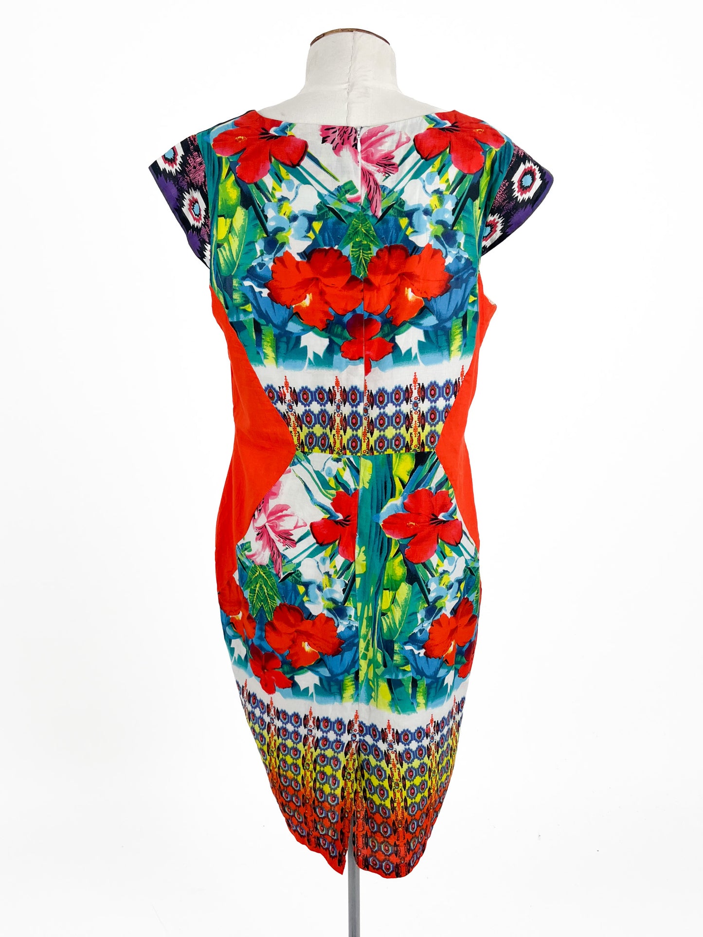 Orientique | Multicoloured Casual Dress | Size 12