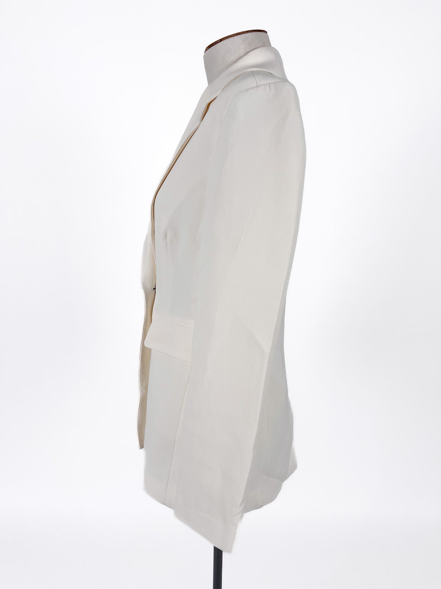 State of Play | White Workwear Jacket | Size 8