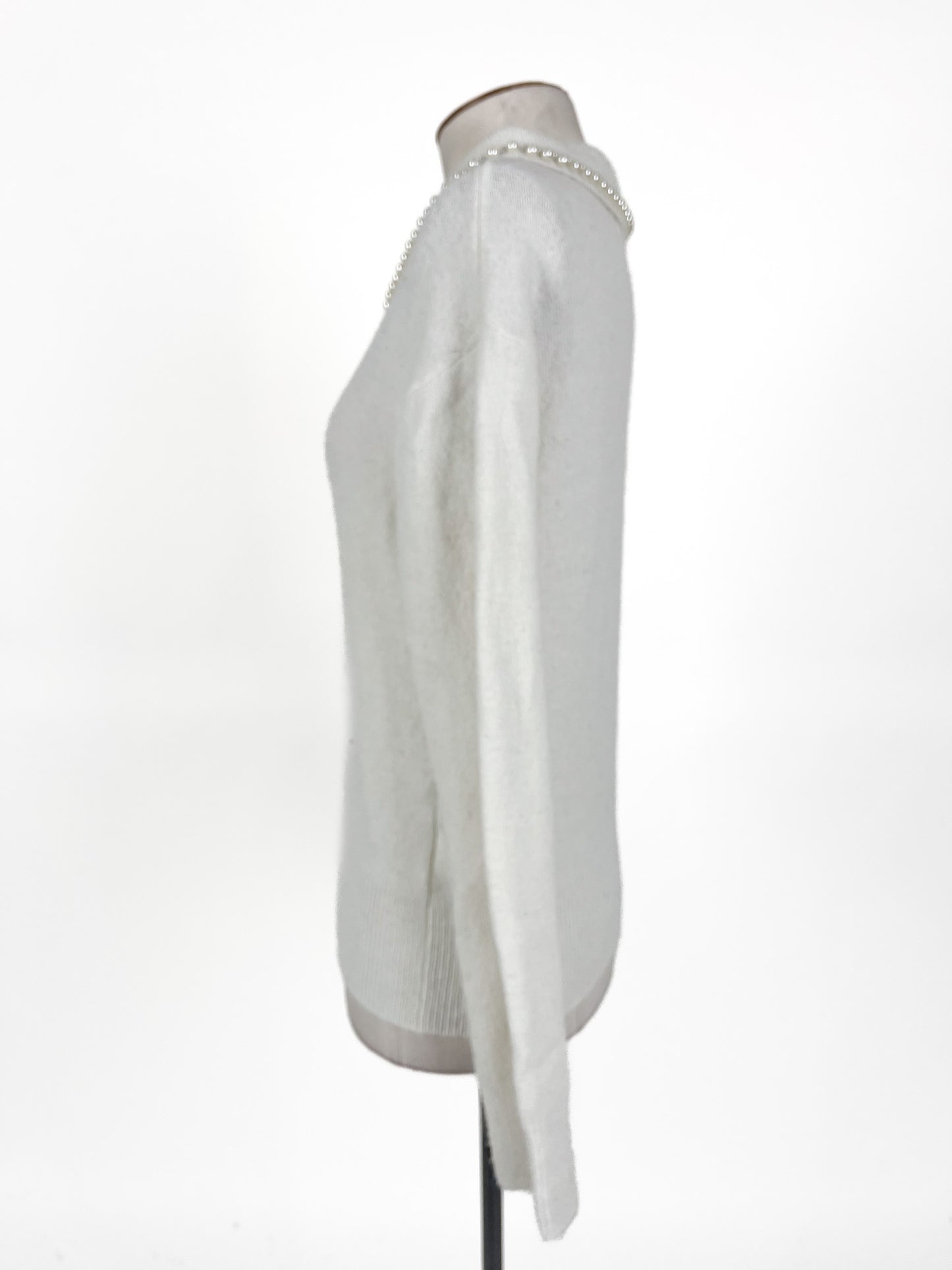 H&M | White Casual Jumper | Size XS