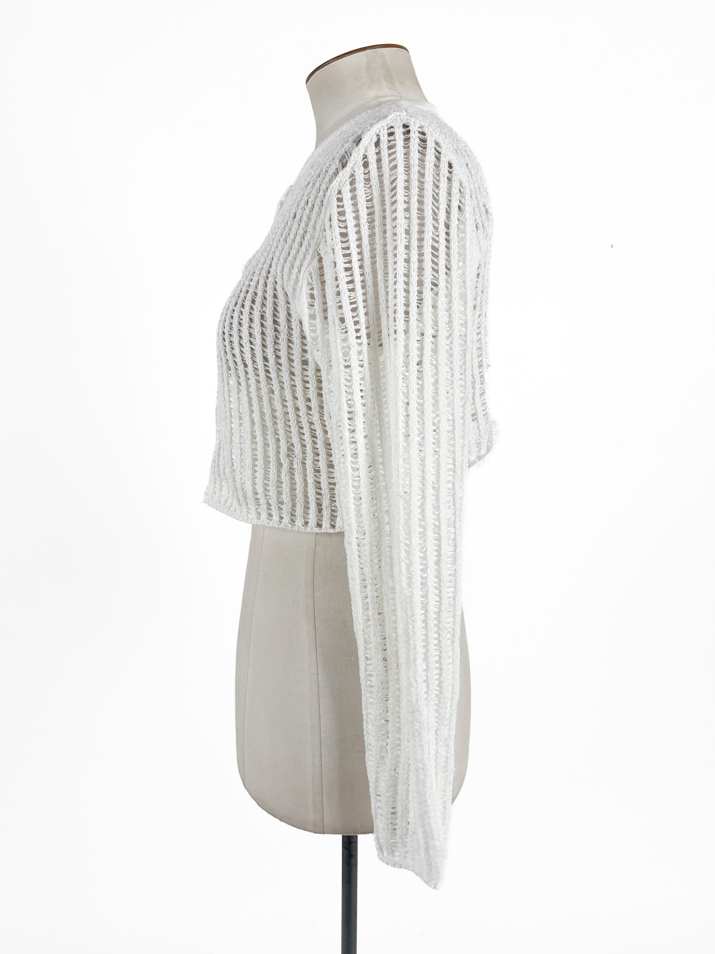 Sweet | White Casual Cardigan | Size 10