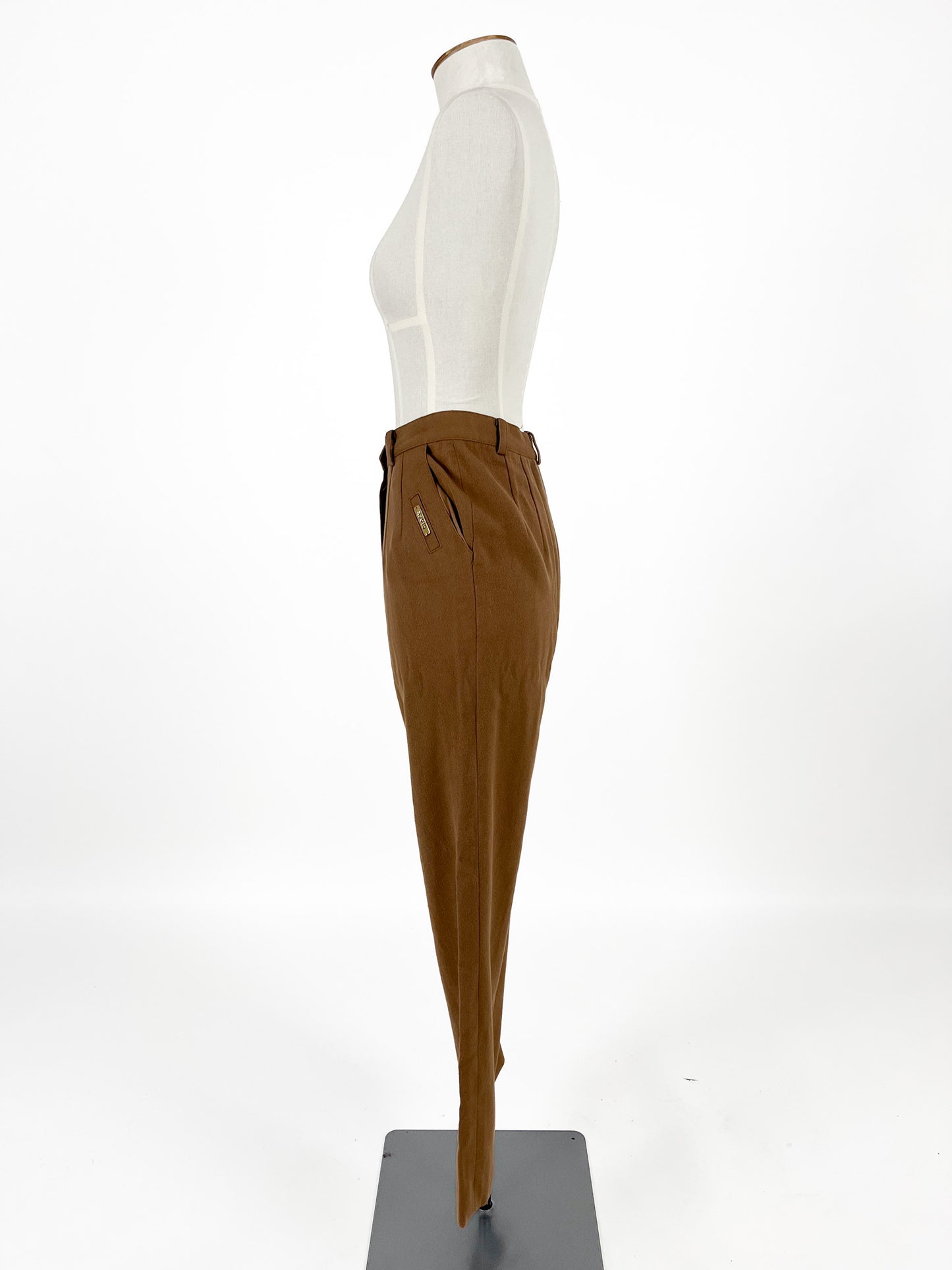 Clock | Brown Straight fit Pants | Size 6