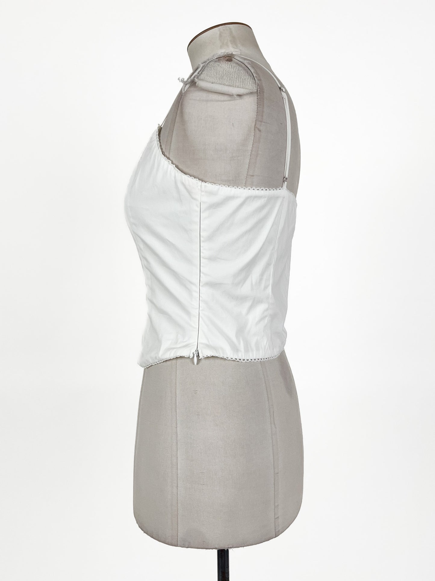 Tiger Mist | White Casual Top | Size XL