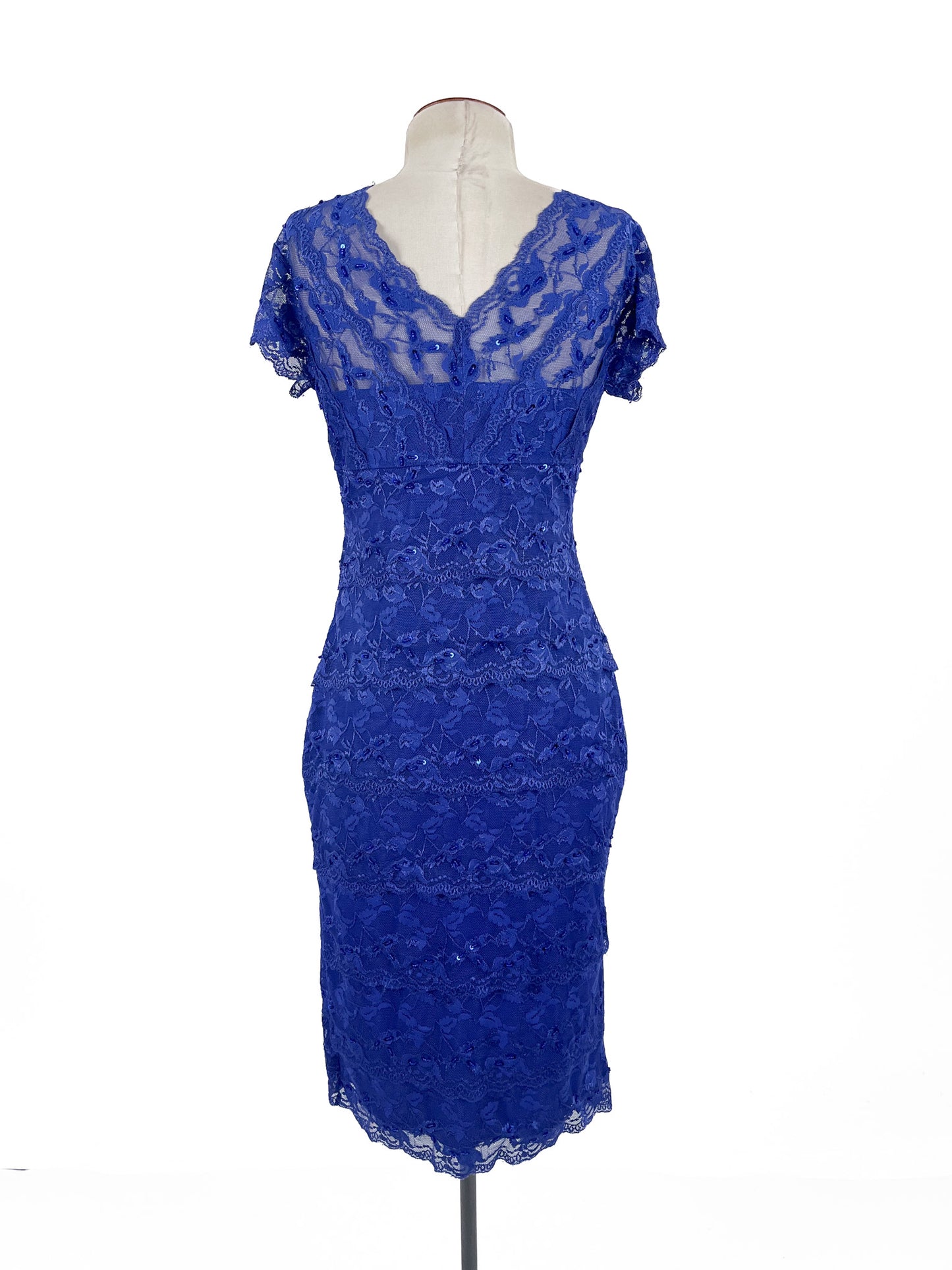 Grace Hill | Blue Cocktail Dress | Size 8