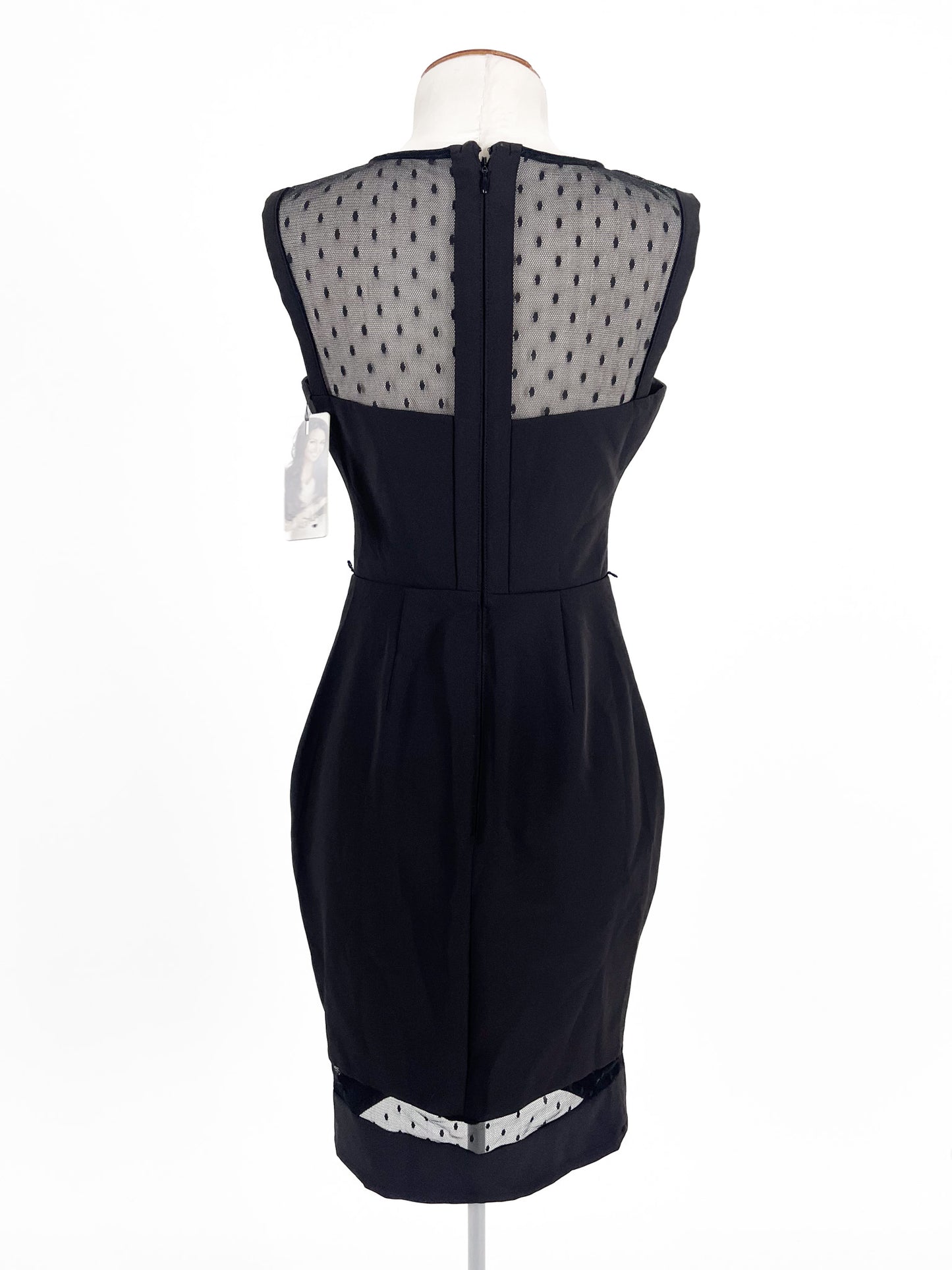 Lipsy London | Black Cocktail Dress | Size 8