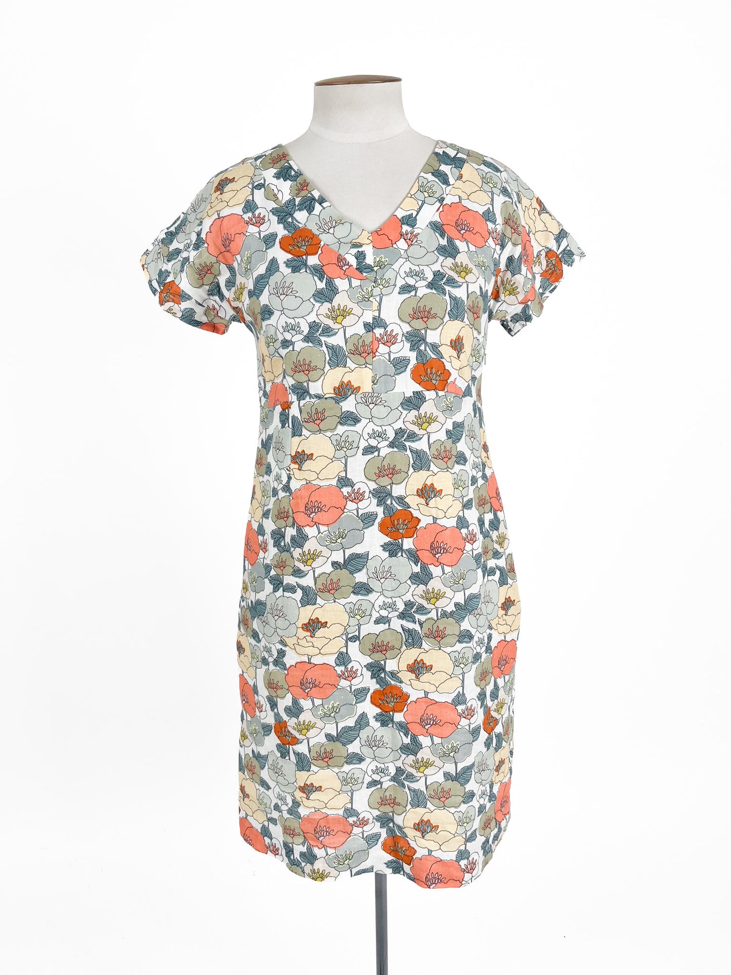 Anne Mardell | White Casual Dress | Size S