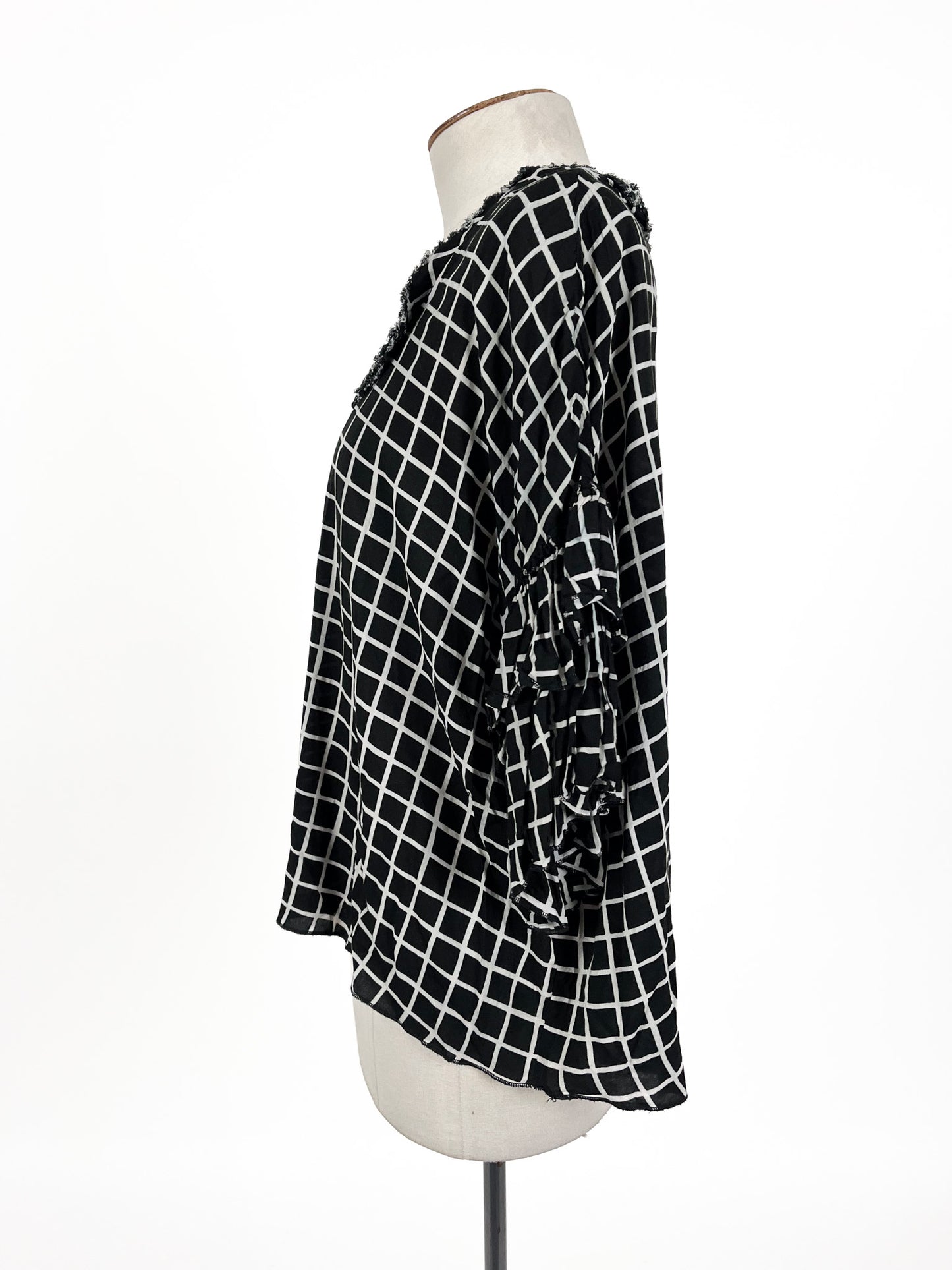 Karen Walker - Black Top (Size 8)