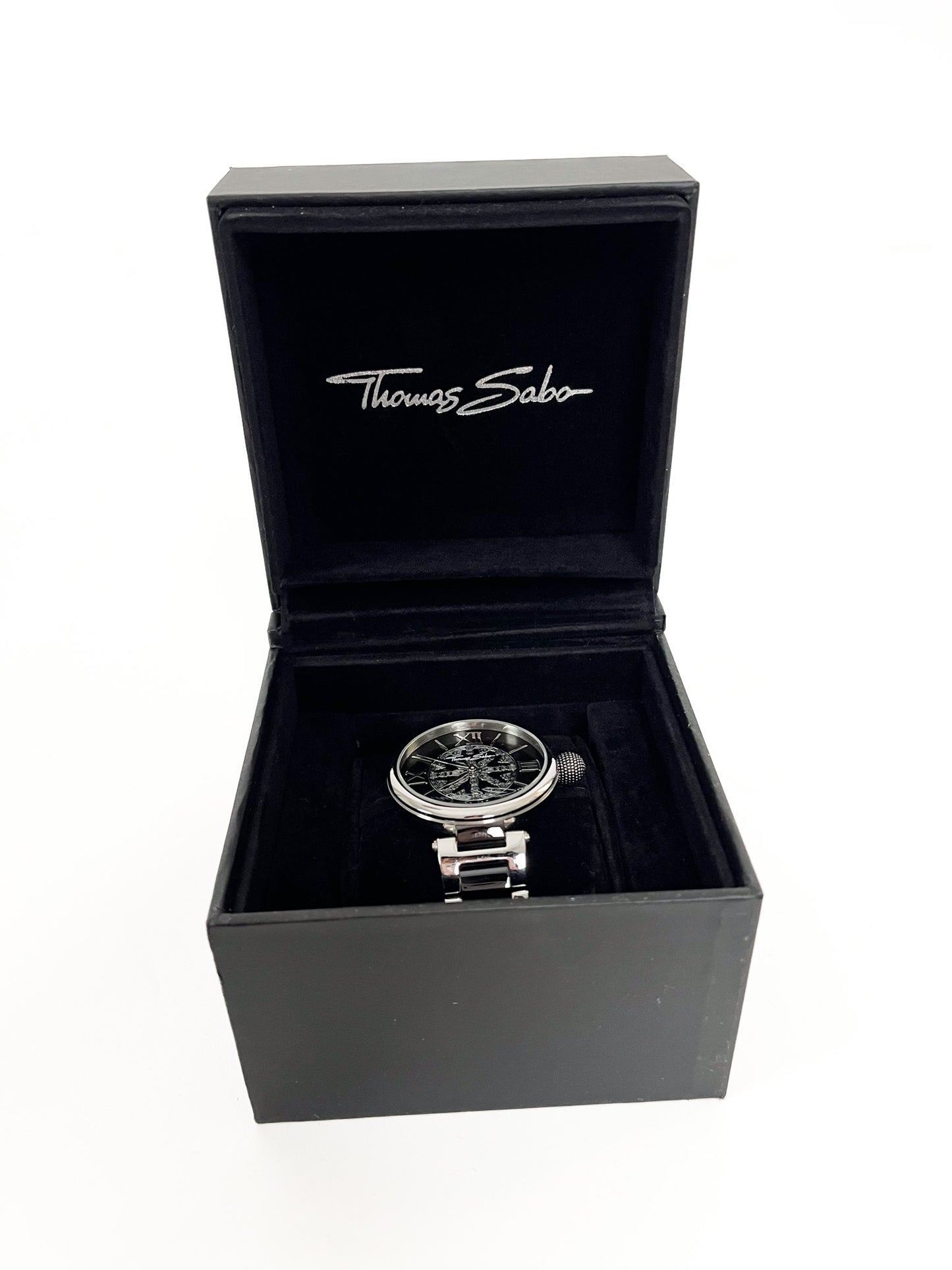 Thomas Sabo | Karma Stainless Steel Black Dial | Size OS
