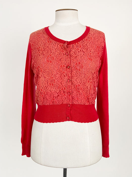 Alannah Hill | Red Casual Cardigan | Size 14