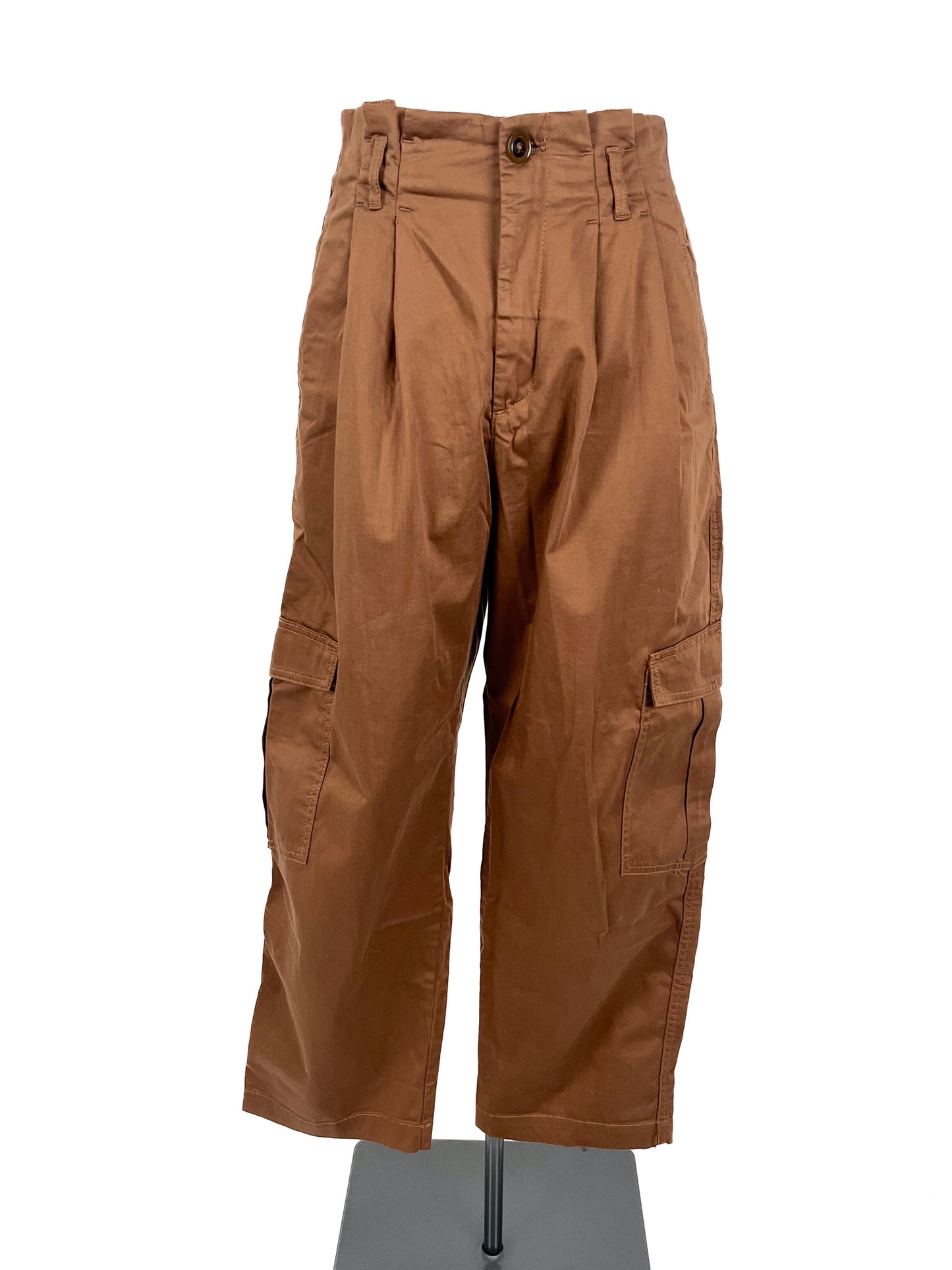 Zara | Brown Cargo Straight fit Pants | Size M