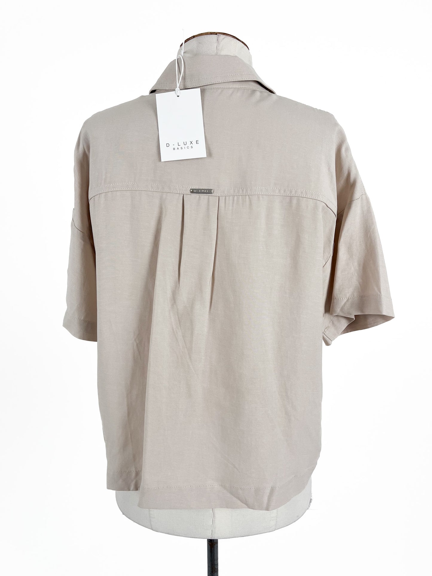 Decjuba | Beige Casual Top | Size XS