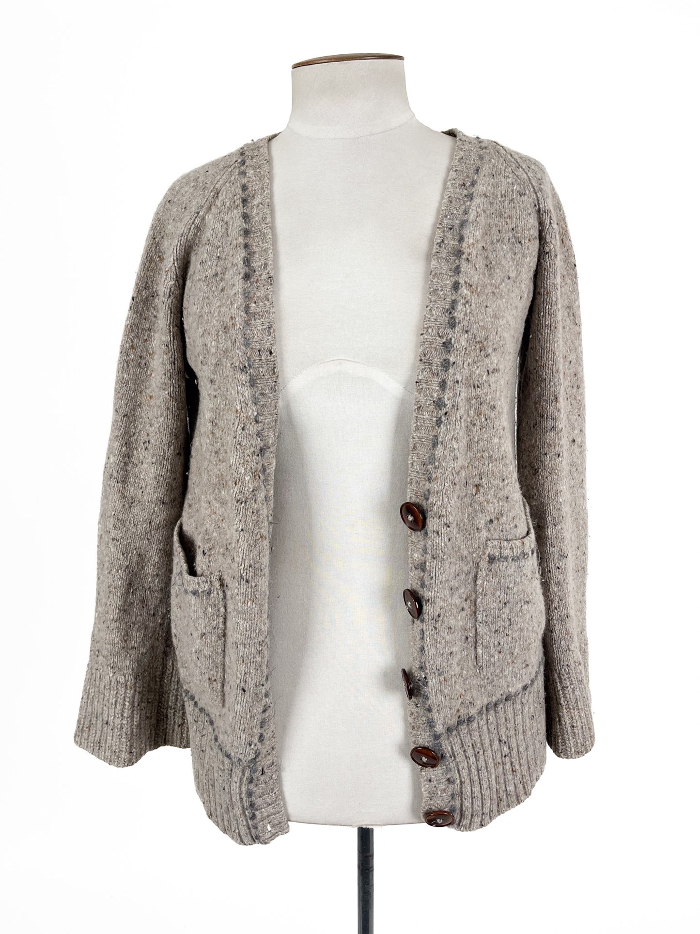Chloe | Beige Casual Cardigan | Size M