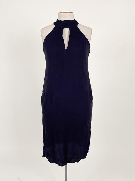 August | Black Workwear Dress | Size 12