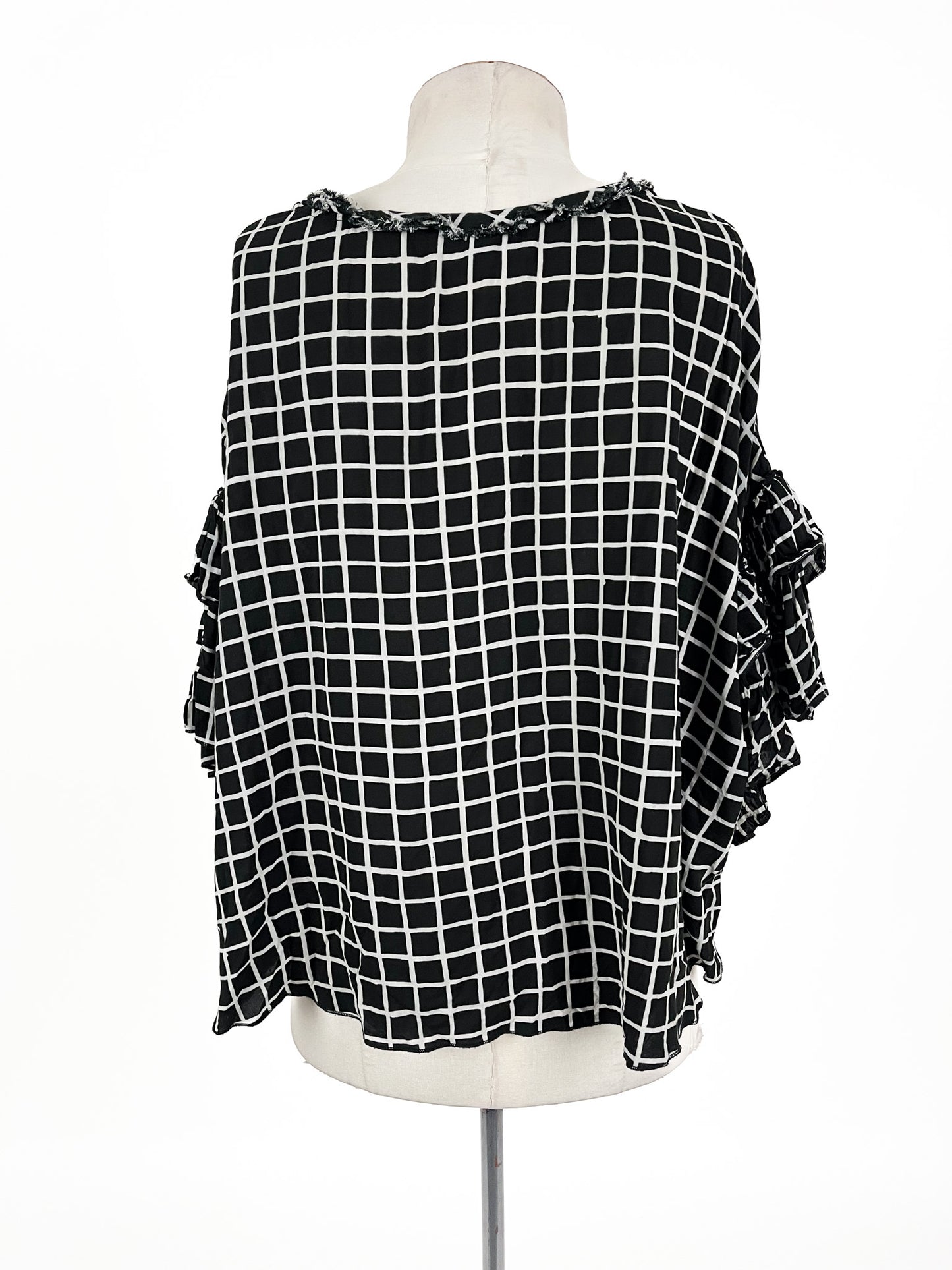 Karen Walker - Black Top (Size 8)