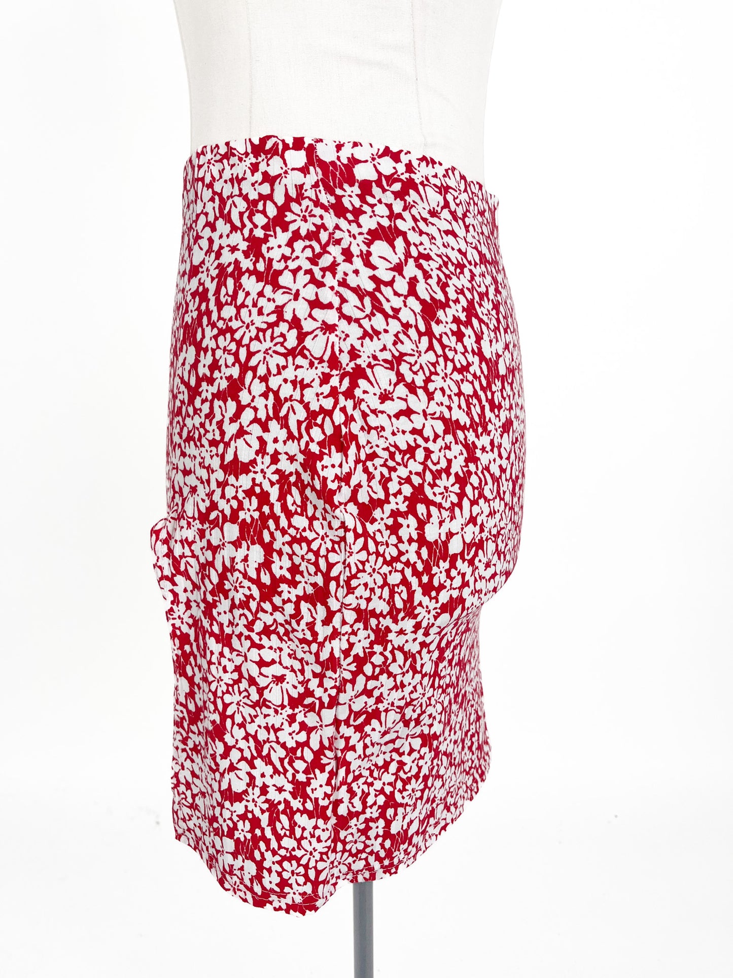 Pretty Little Thing | Red Casual Skirt | Size 14