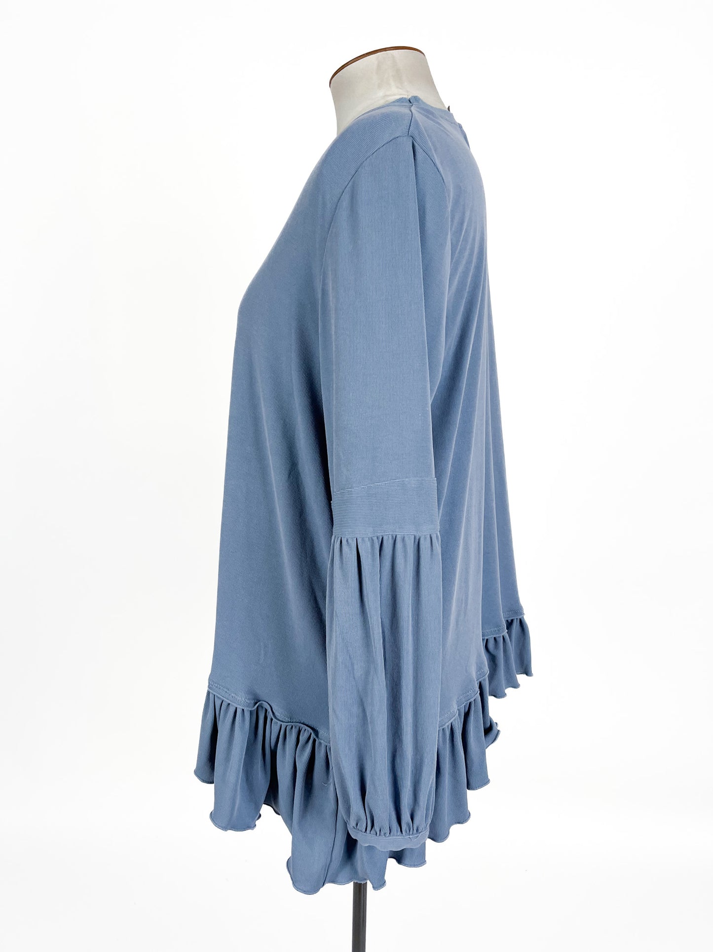 Madly Sweetly | Blue Casual Top | Size 16
