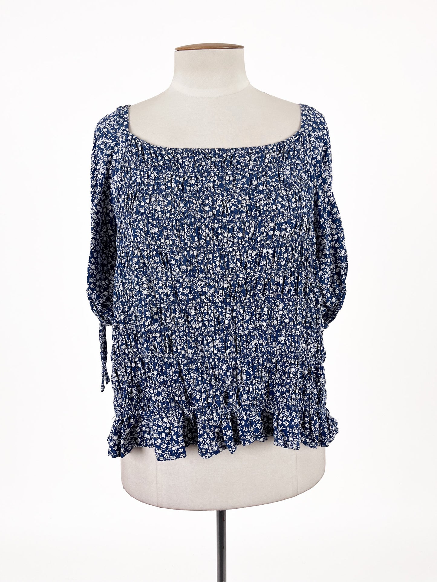 Studio Curve | Blue Casual Top | Size 22