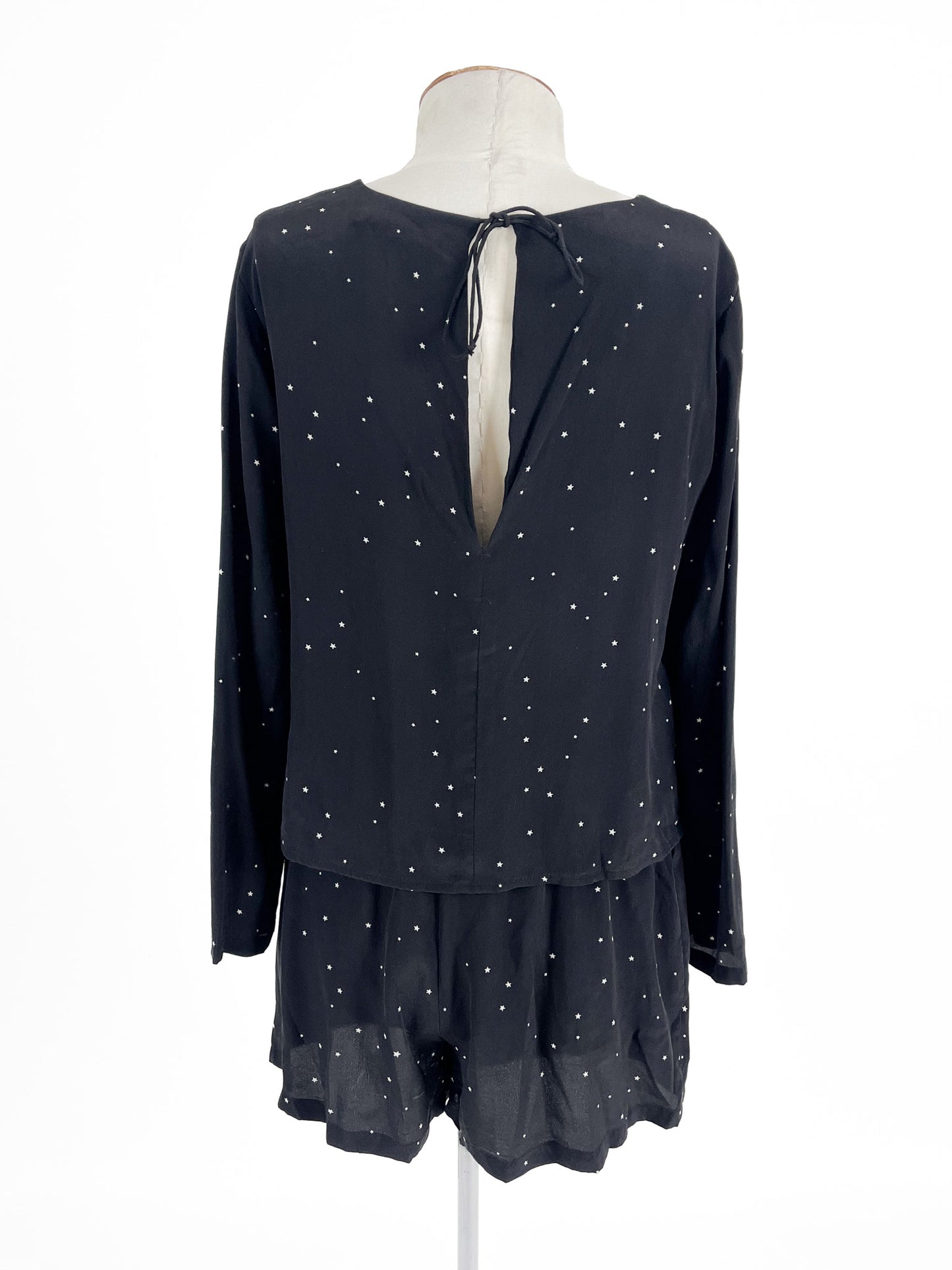 Ruby | Black Casual Playsuit | Size 6