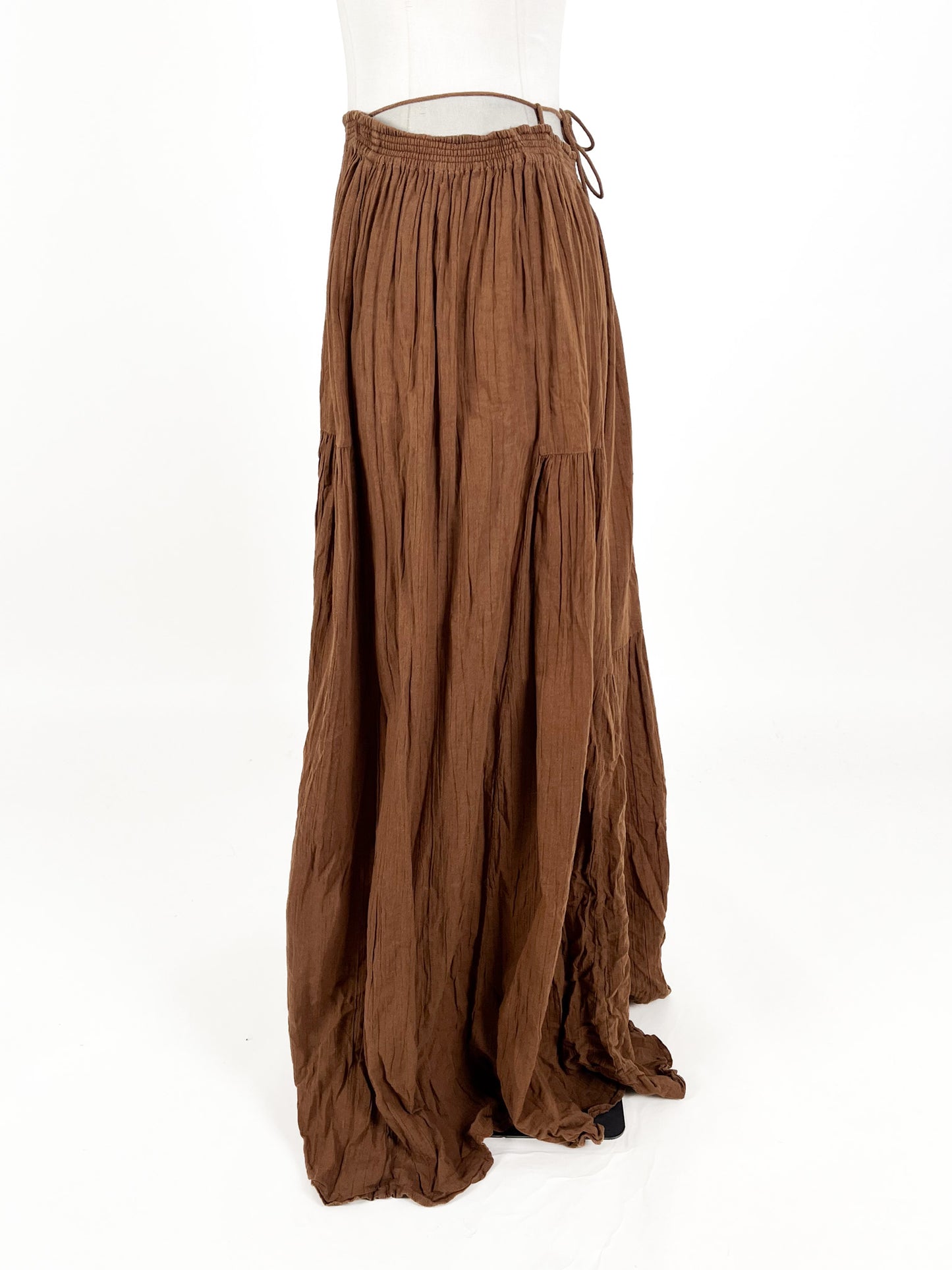 Poppy & Co - Brown Maxi Skirt (Size 14)
