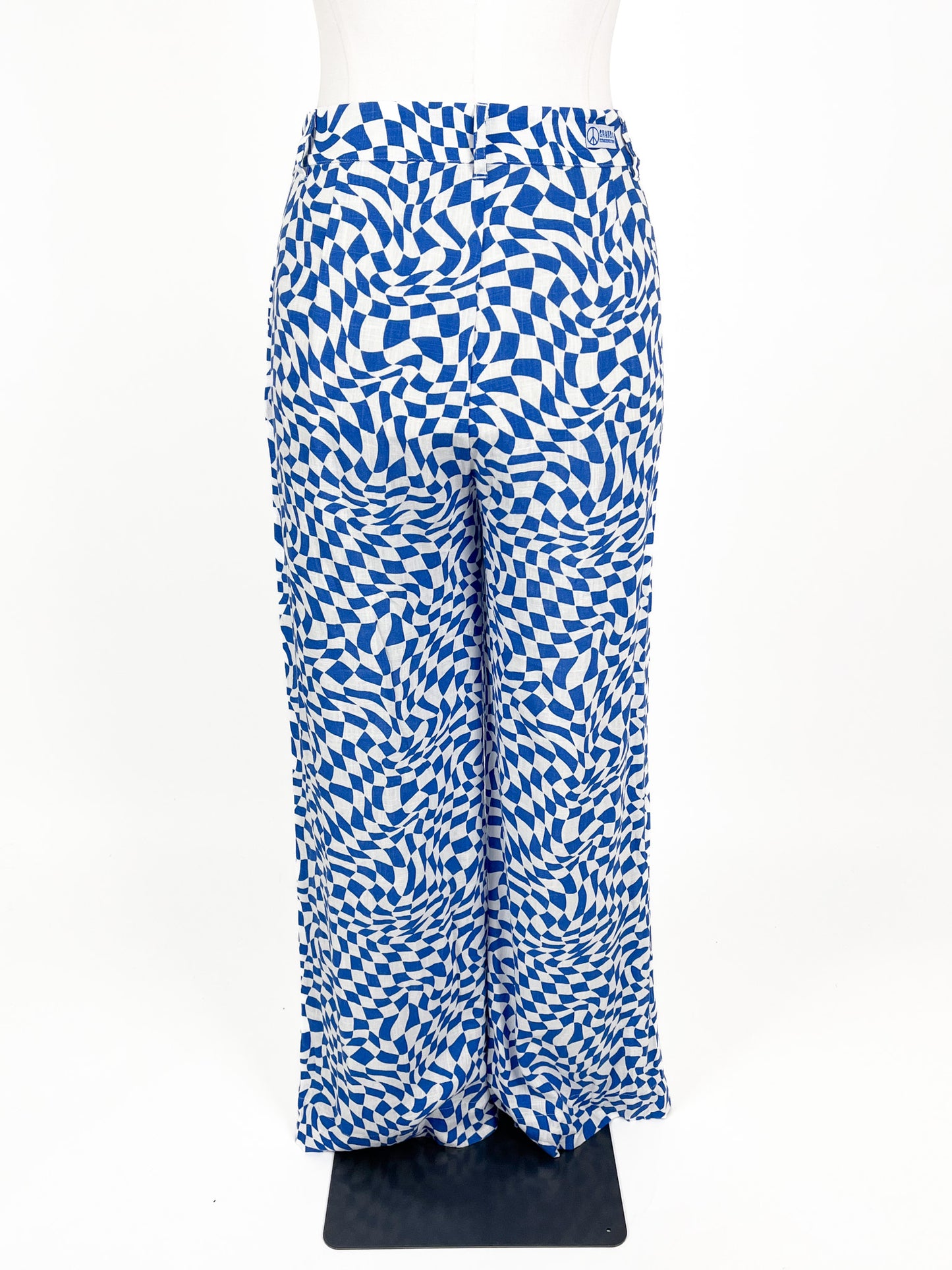 Ghanda | Blue Straight fit Pants | Size 12
