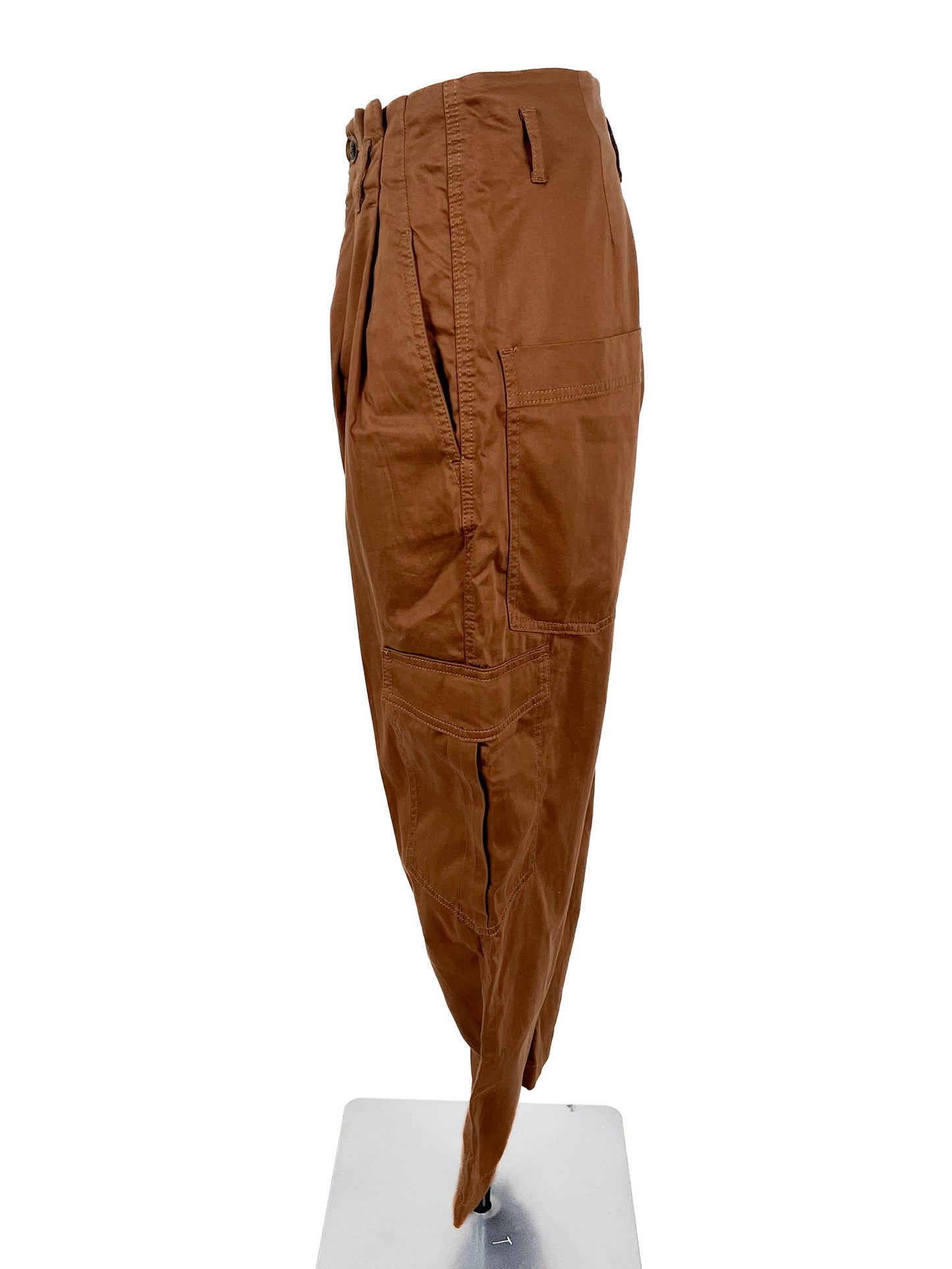 Zara | Brown Cargo Straight fit Pants | Size M