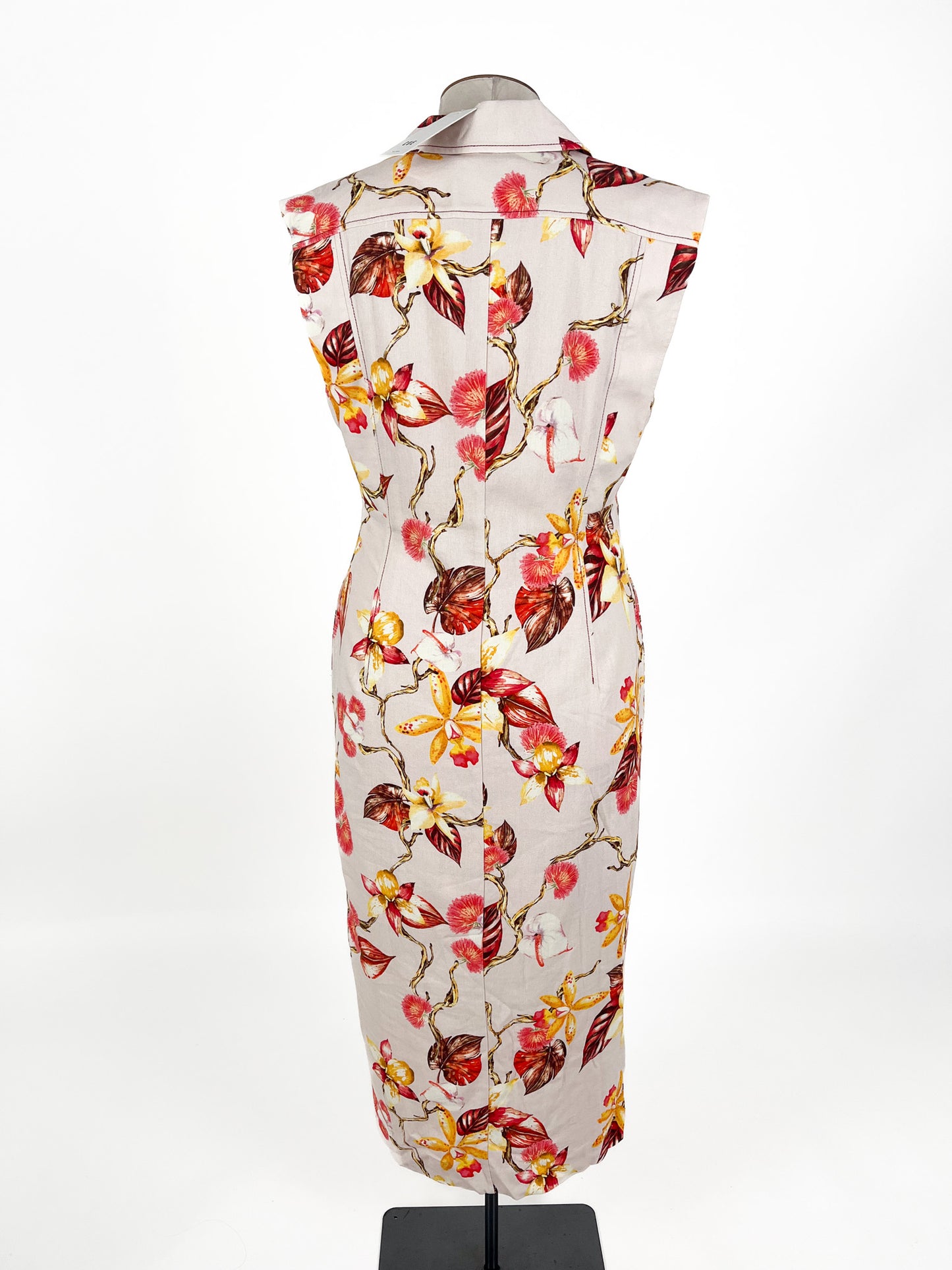 CUE - Beige Maxi Dress (Size 14)