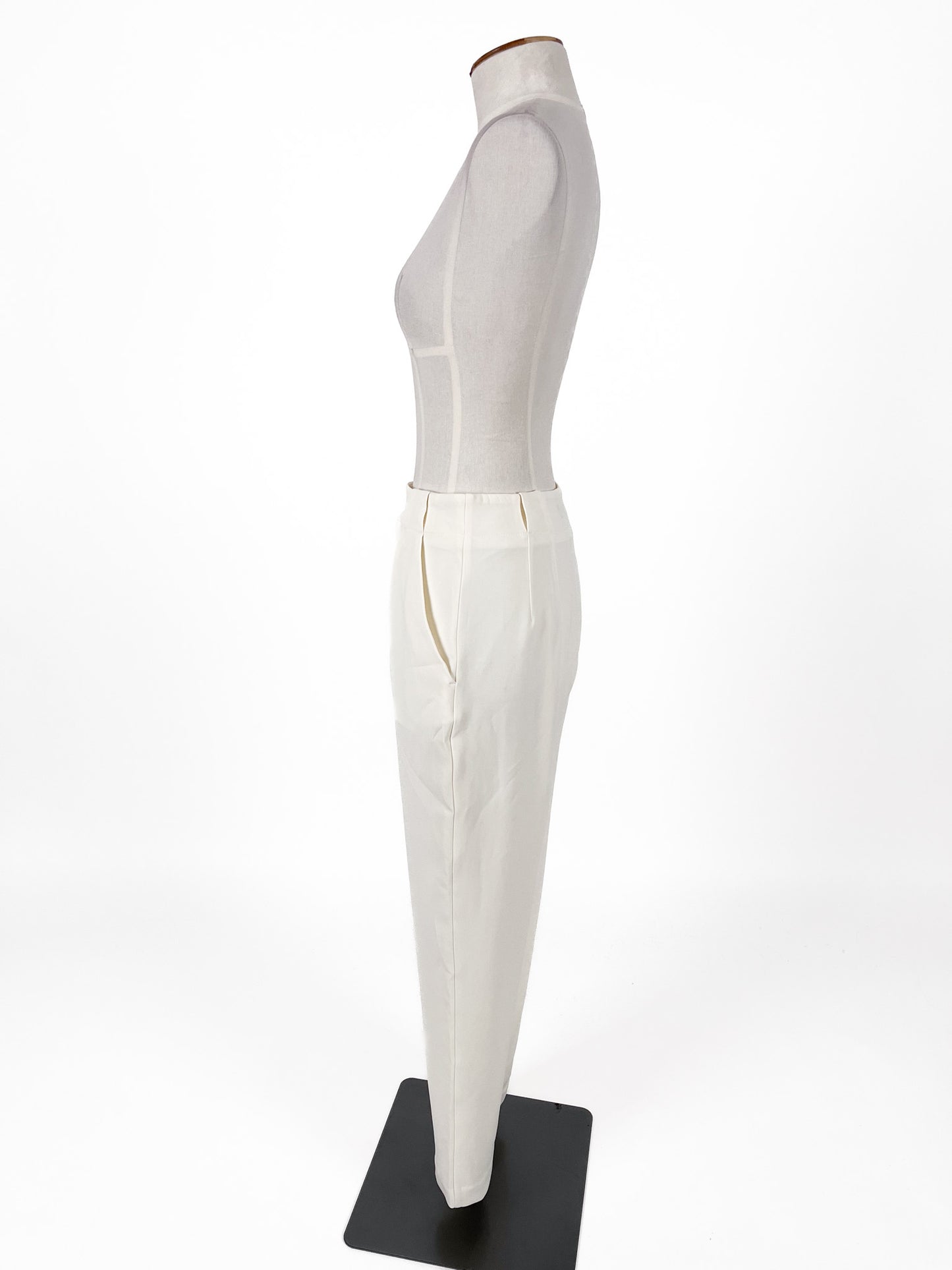 State of Play | White High waisted Pants | Size 8