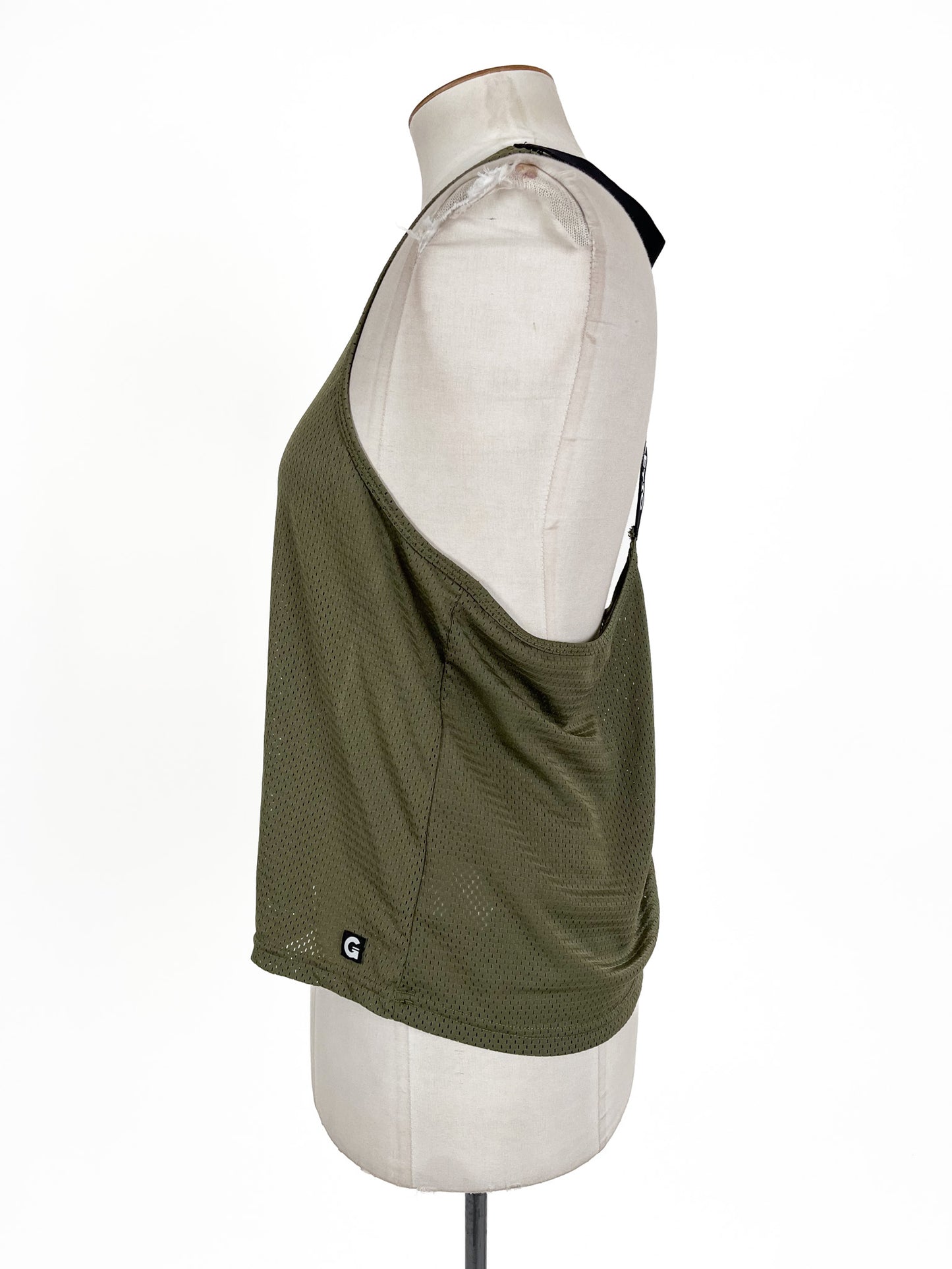 GRRRL | Green Casual Activewear Top | Size M