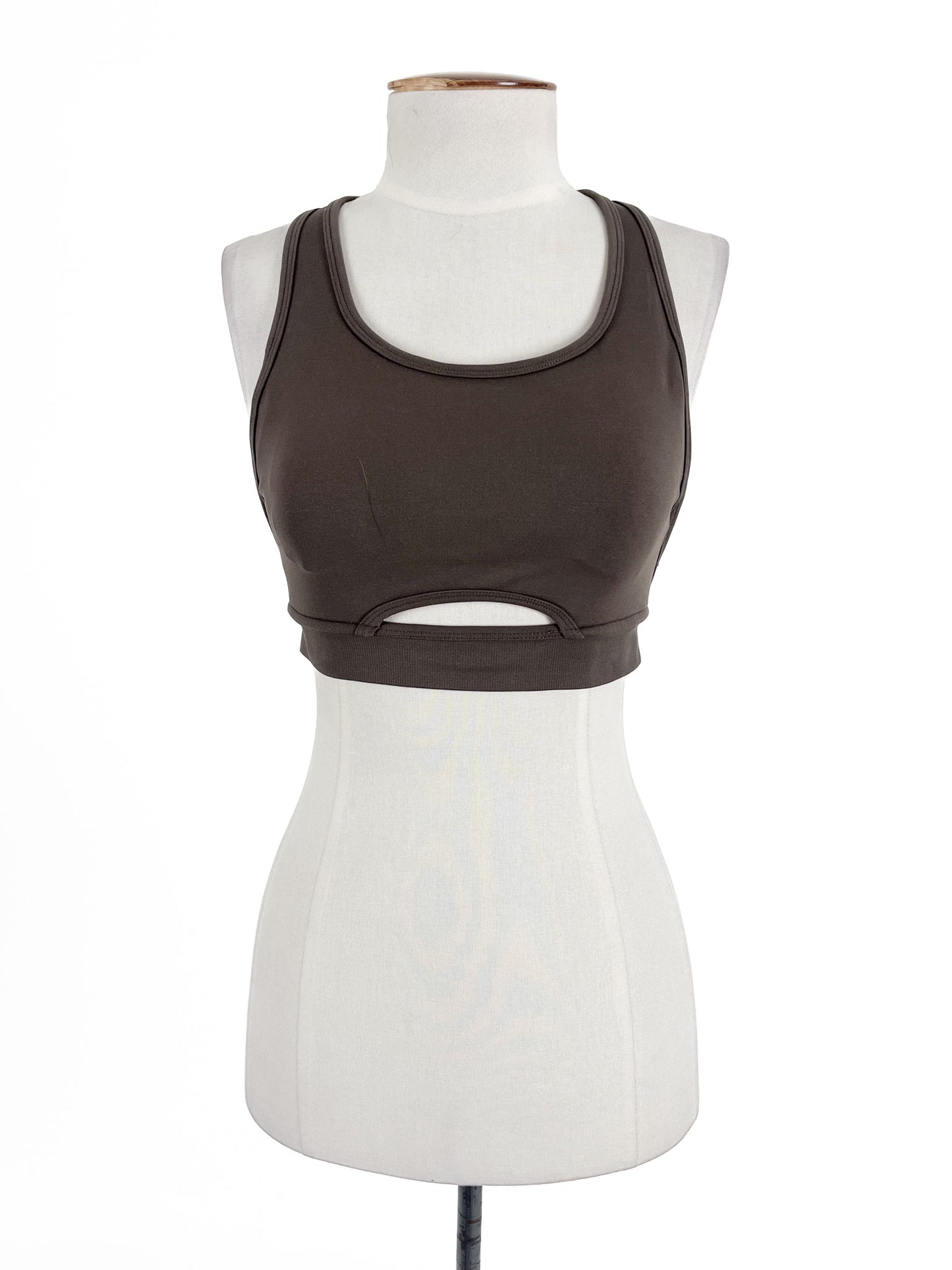 Alphalete | Brown Casual Activewear Top | Size XS