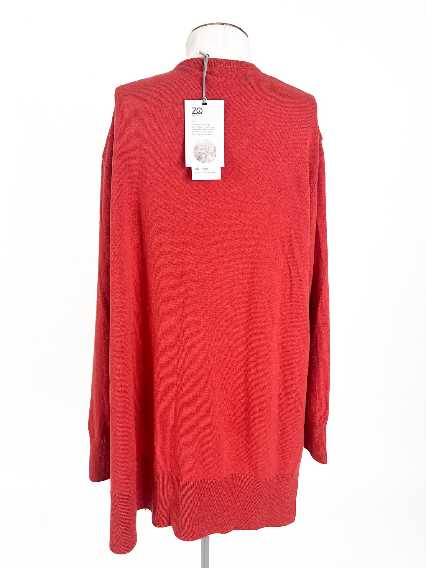 Mill Lane | Red Casual Cardigan | Size XL
