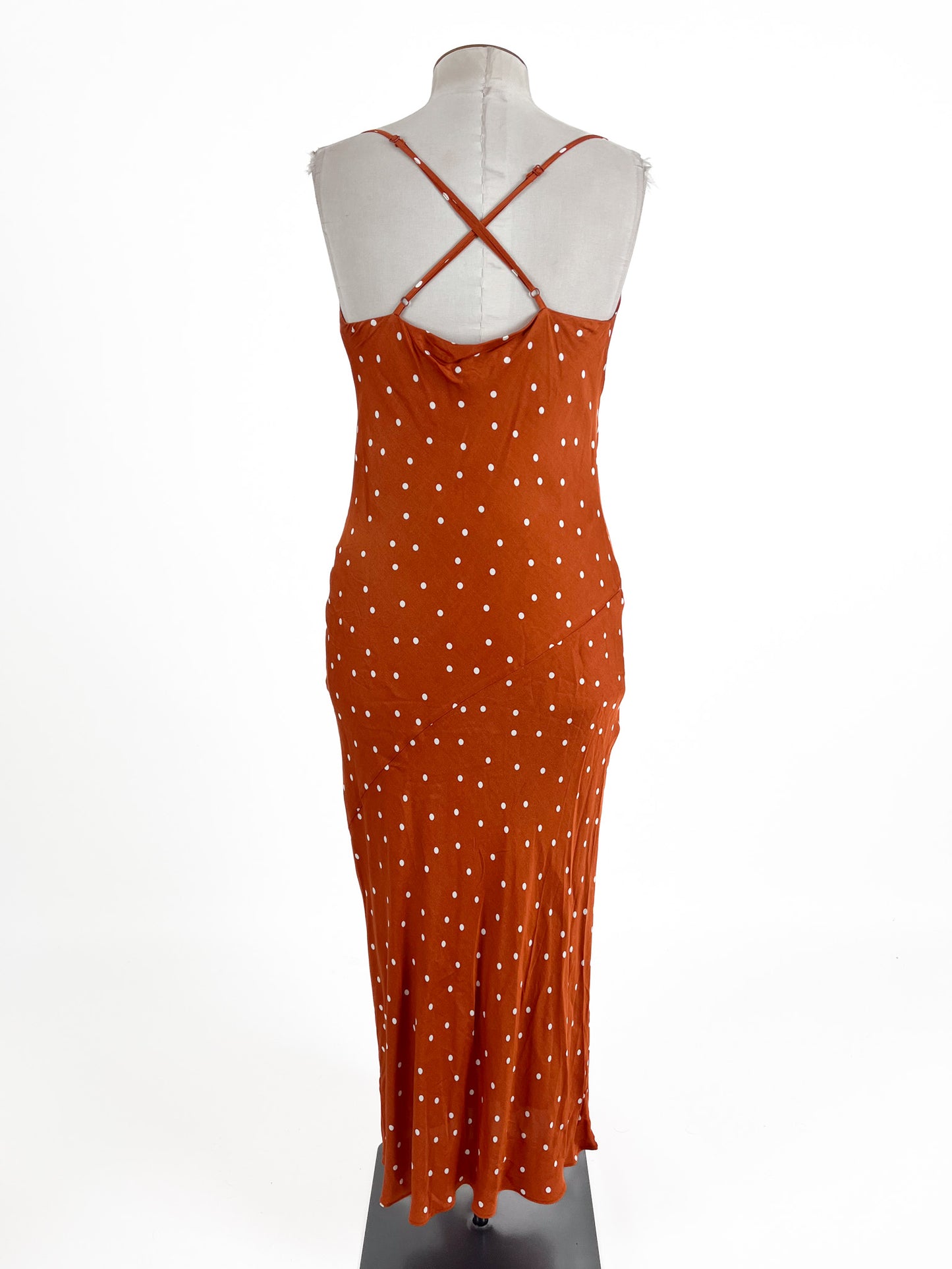 Max | Orange Cocktail Dress | Size 12