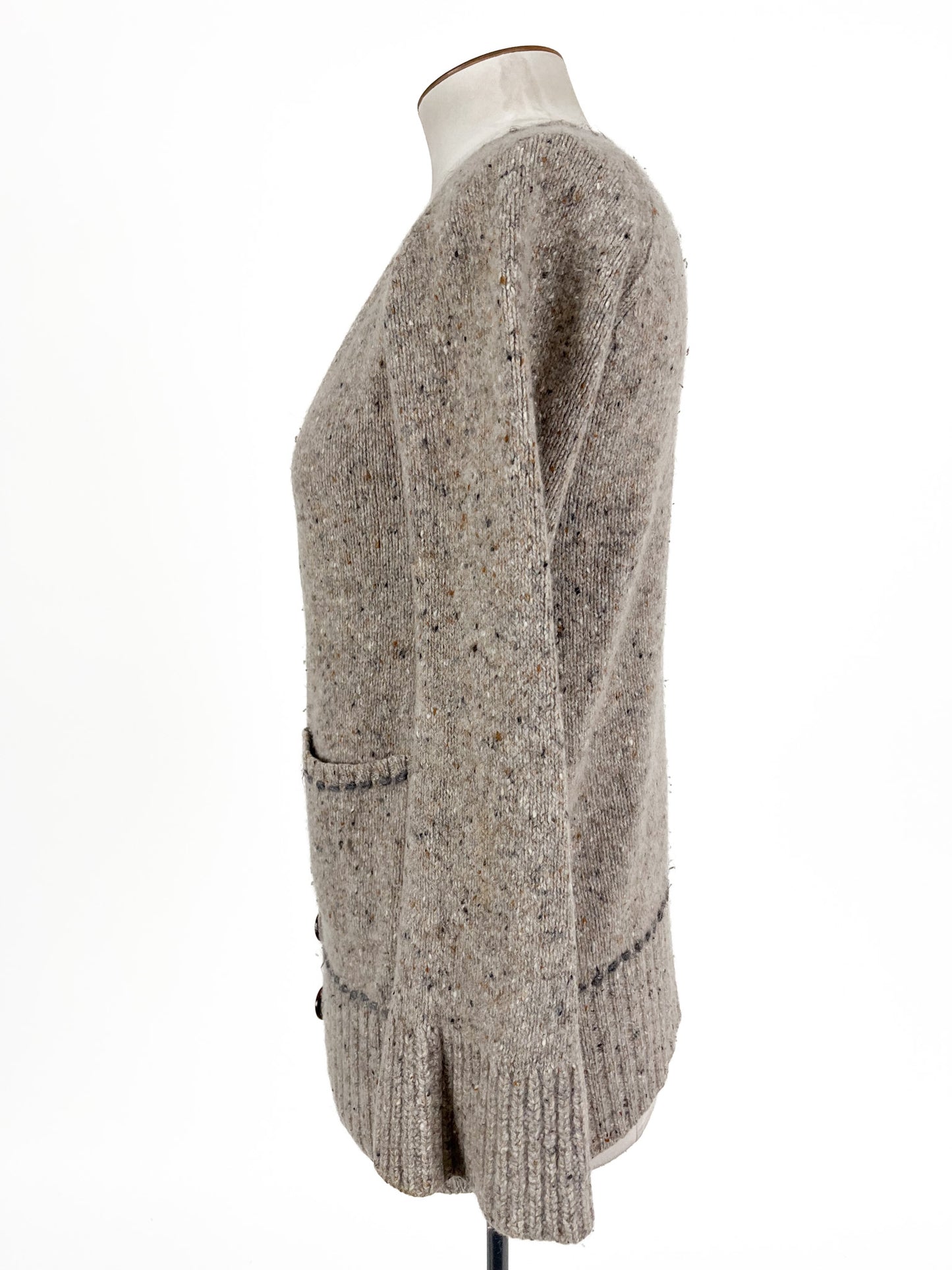 Chloe | Beige Casual Cardigan | Size M